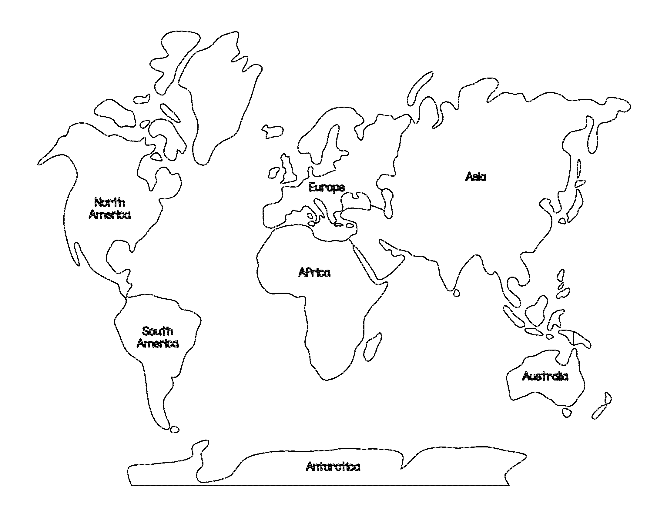 Montessori World Map And Continents Gift Of Curiosity Montessori World Map And Continents Gift Of Curiosity