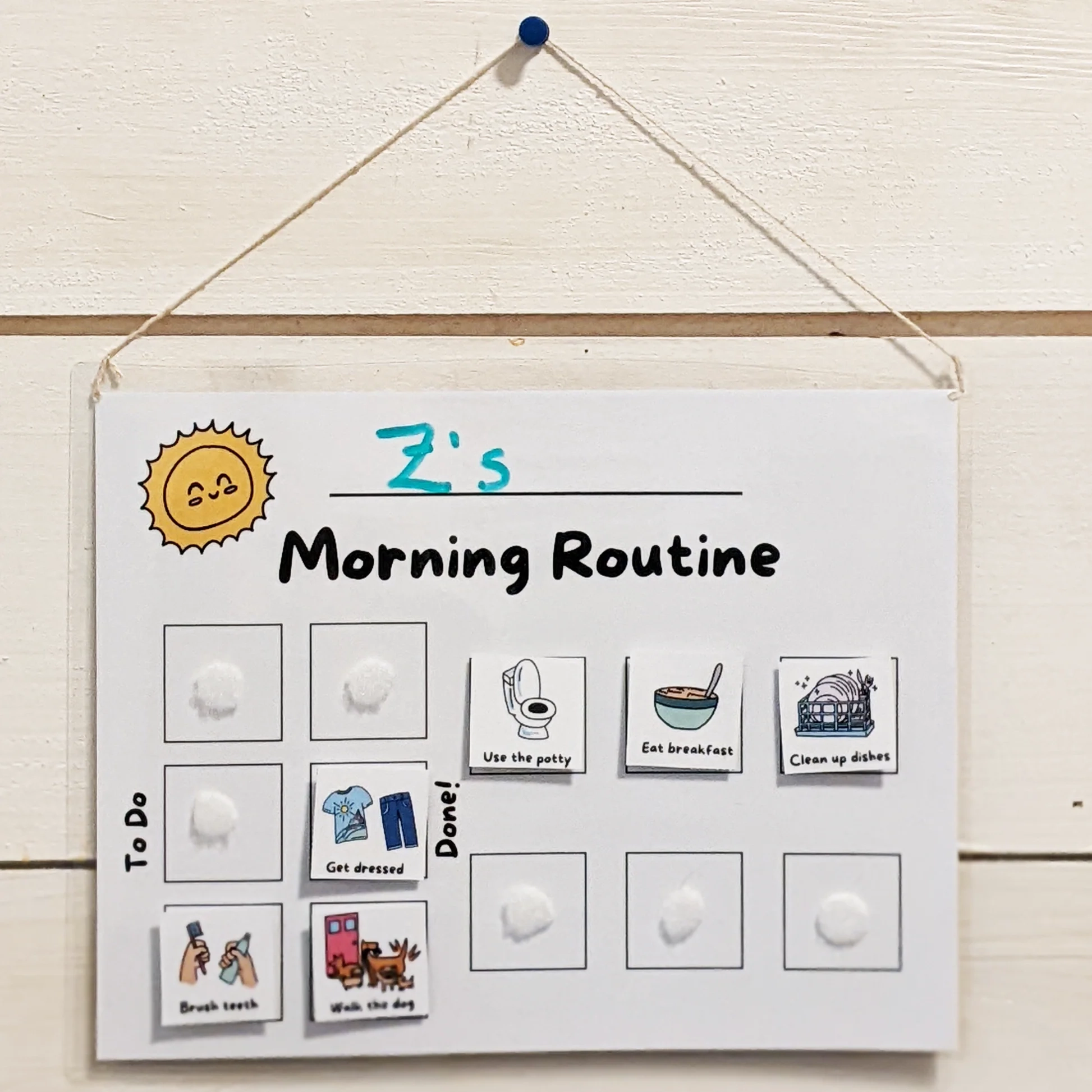 Morning Bedtime Routine Printable Preschool Visual Schedule Mama Nous