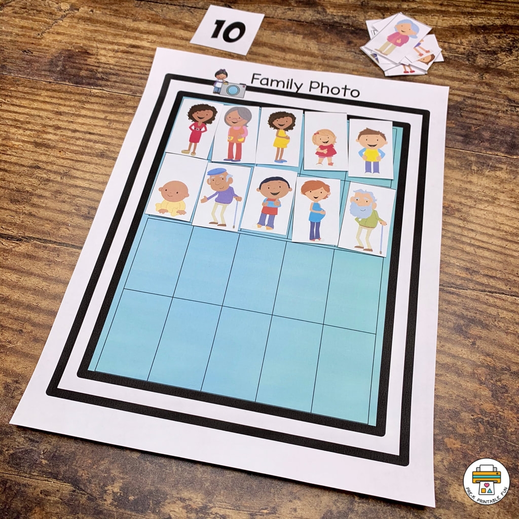 My Family And Home Preschool Activities