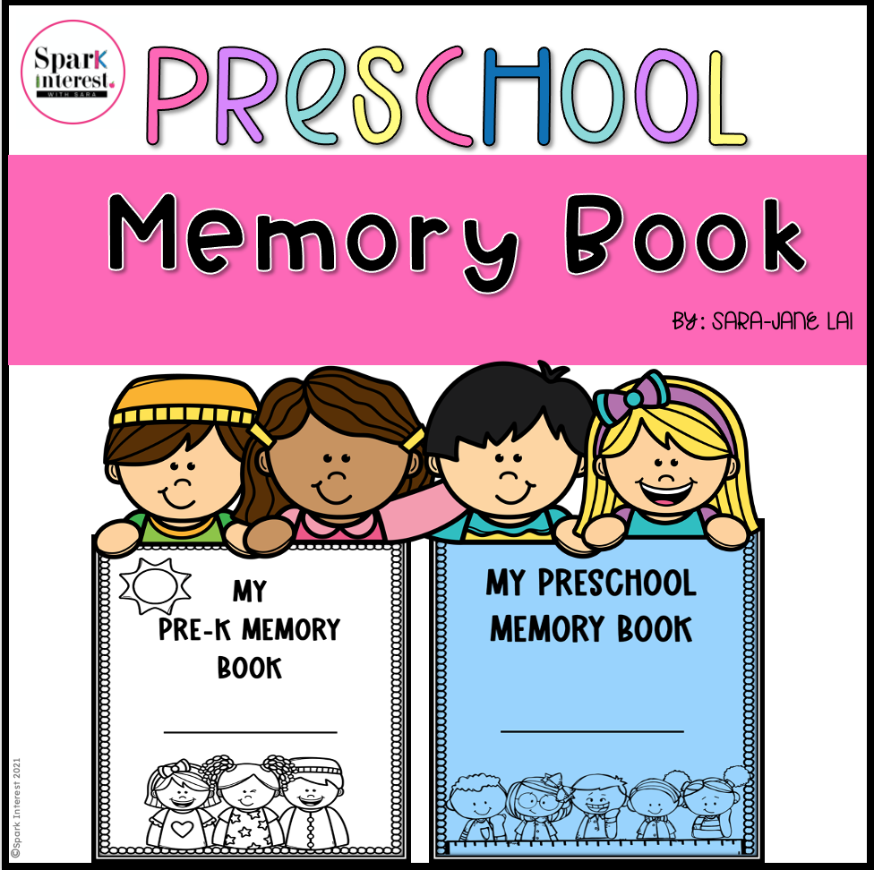 My Preschool Memory Book Spark Interest With Sara