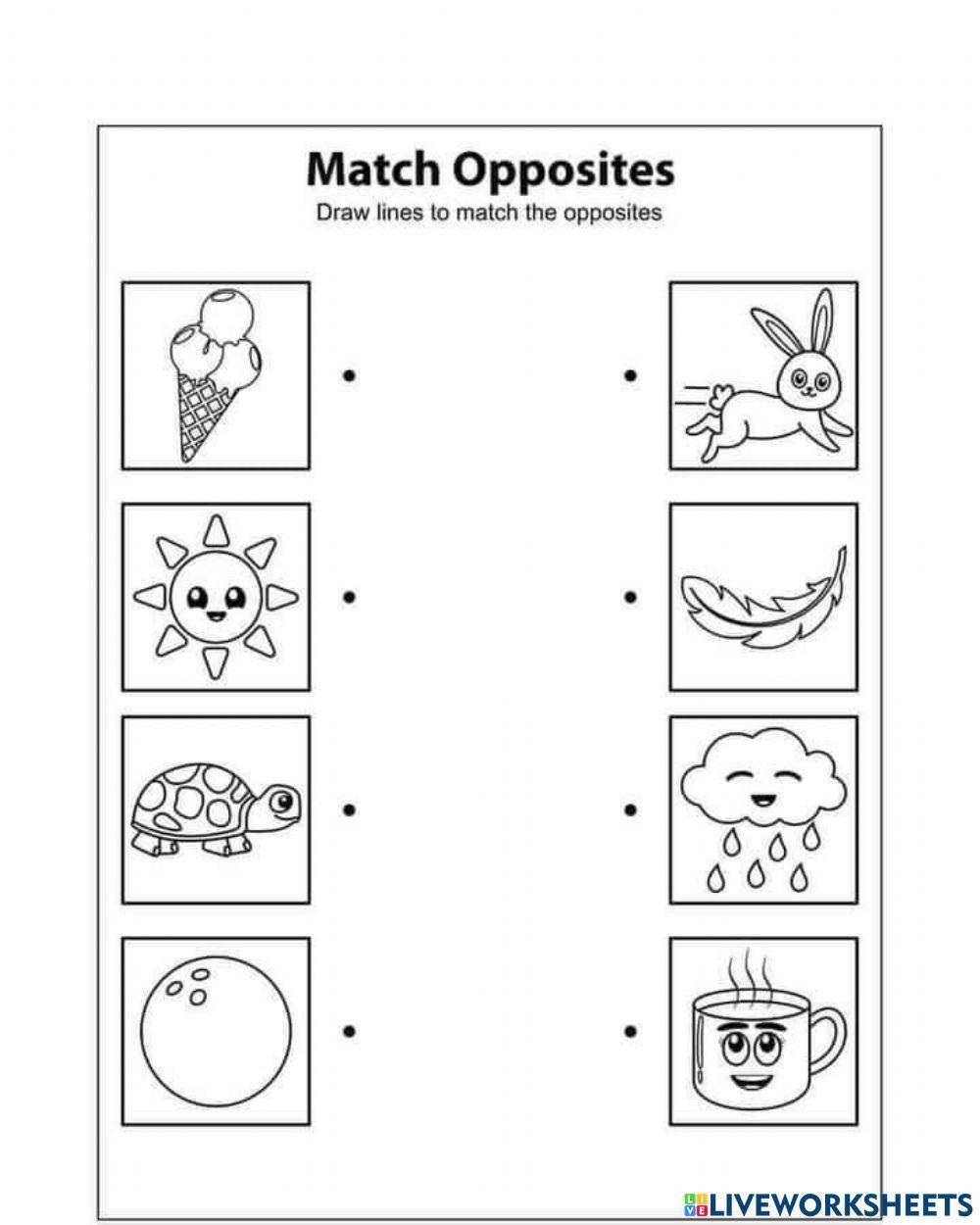 Opposites Online Exercise For PRESCHOOL Worksheets Library Opposites Online Exercise For PRESCHOOL Worksheets Library