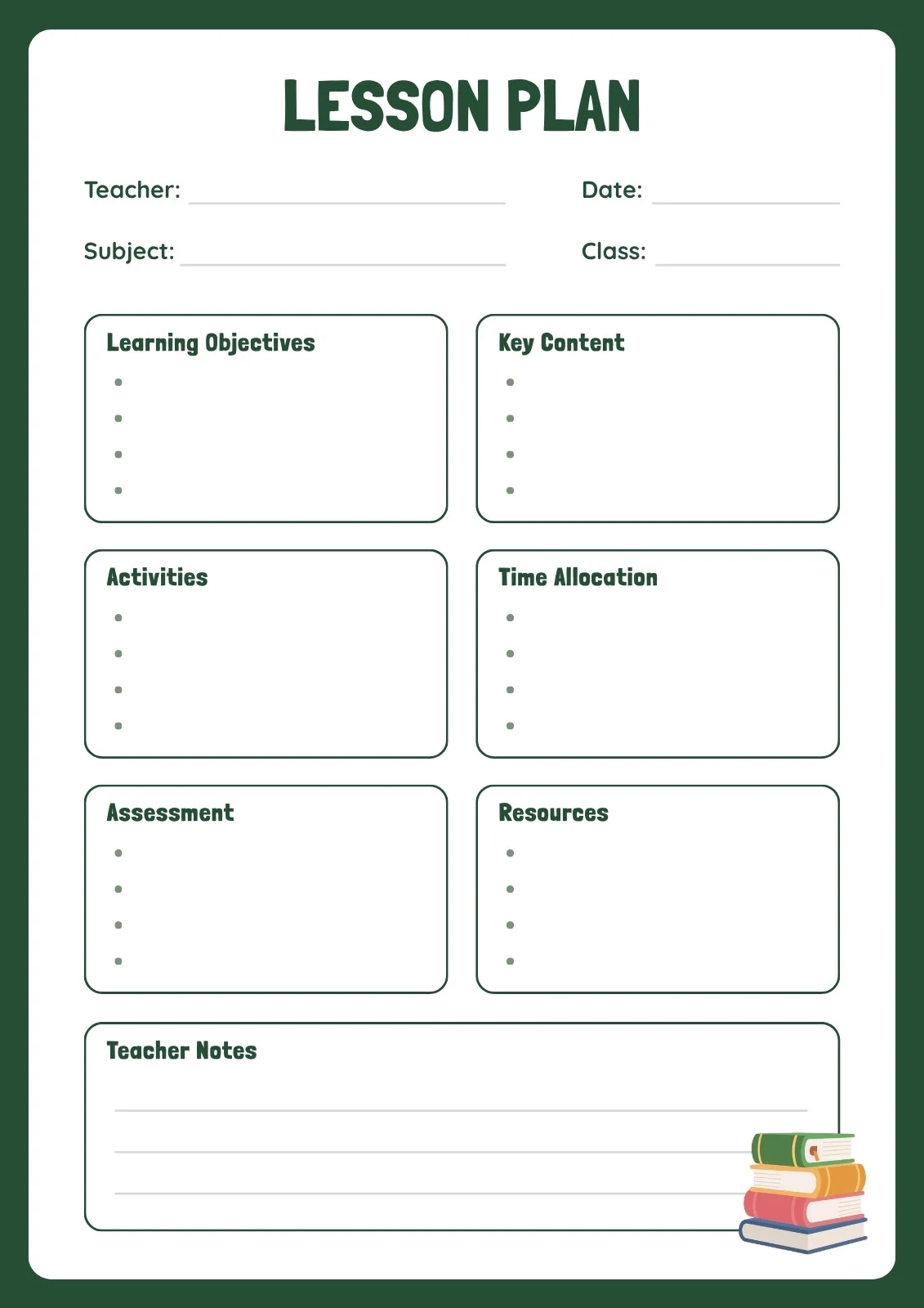 Page 2 Free Printable Preschool Lesson Plan Templates Canva Page 2 Free Printable Preschool Lesson Plan Templates Canva