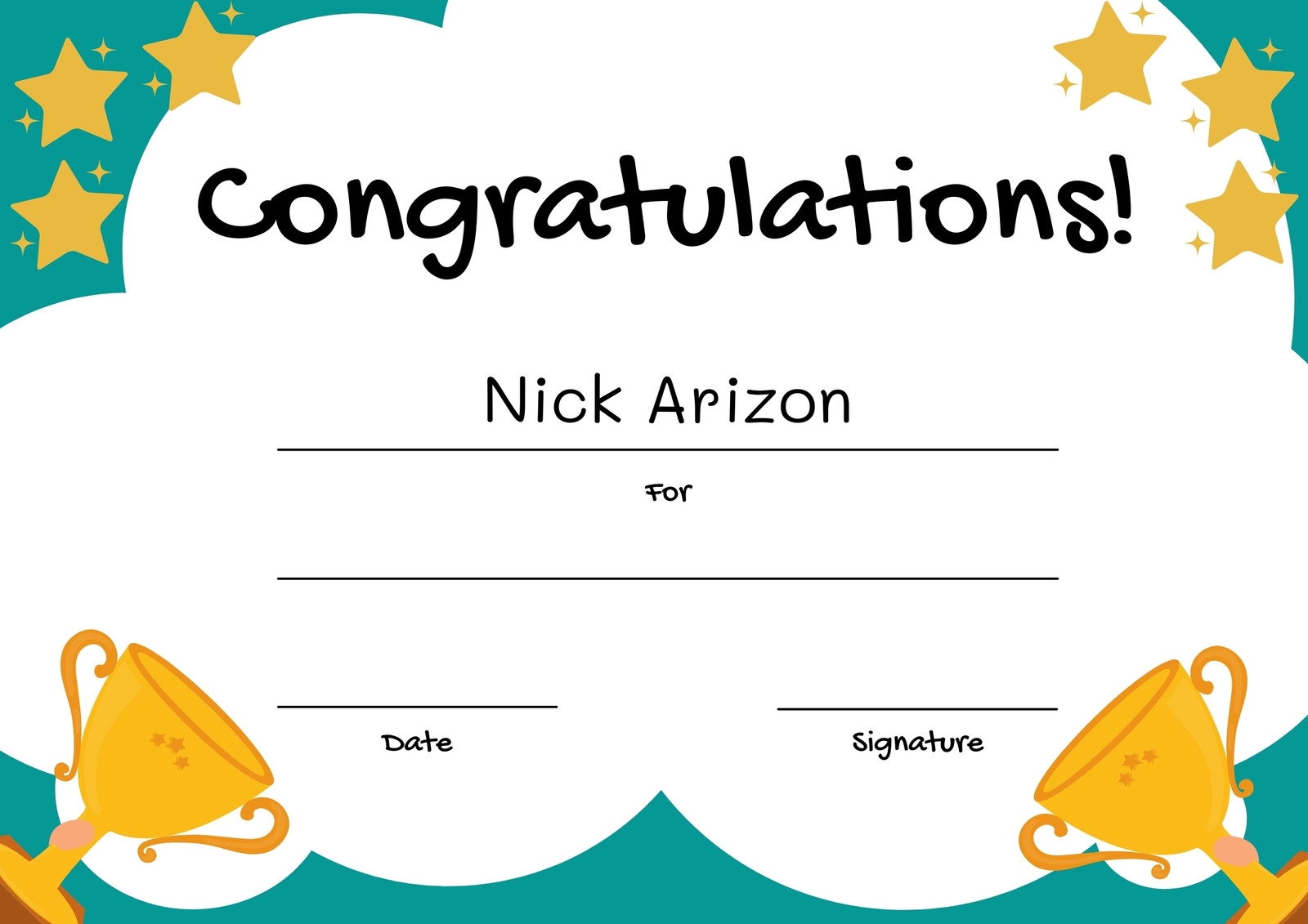 Page 5 Free Printable And Customizable Award Certificate Templates Canva