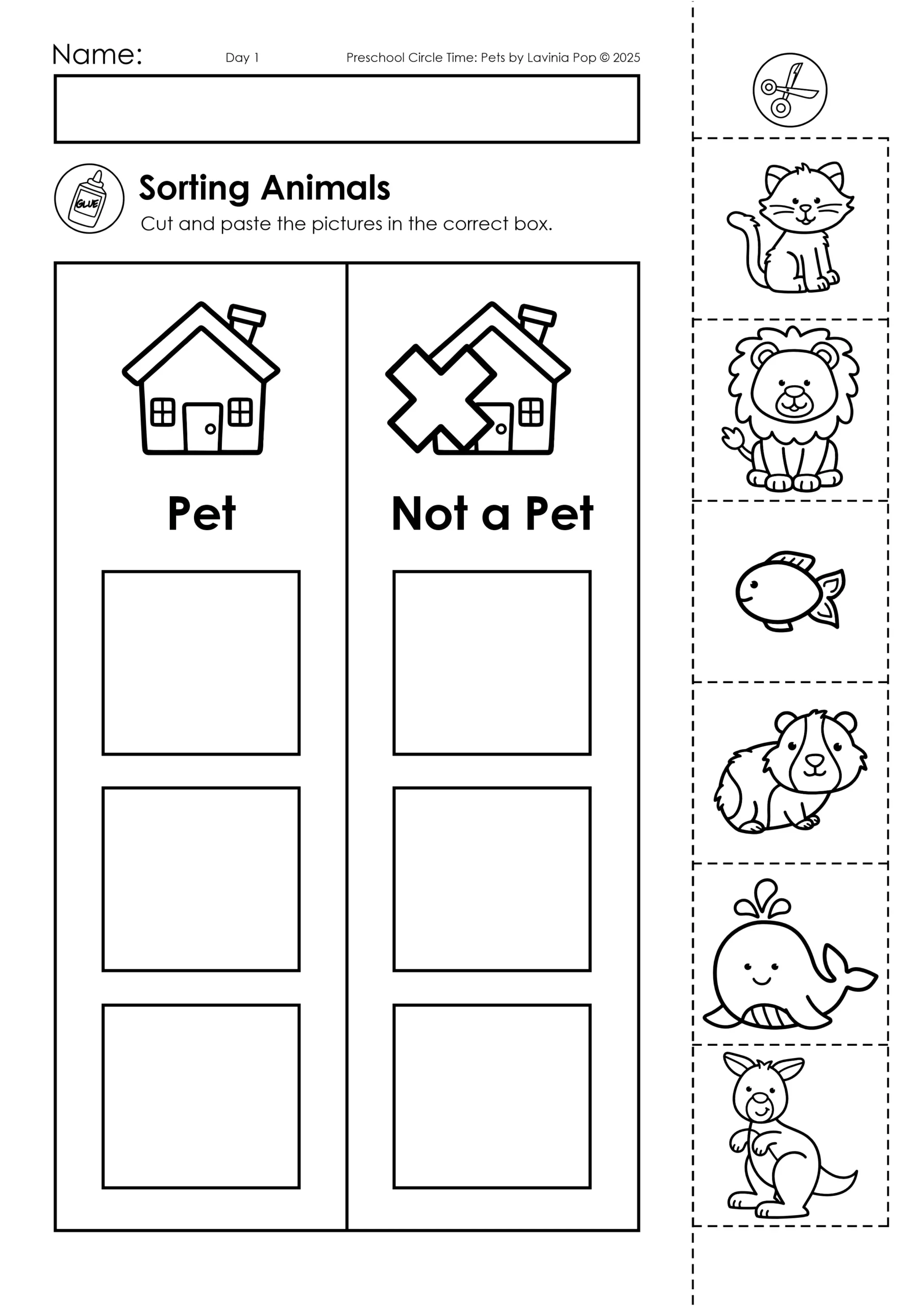 Pets Preschool Circle Time Plan Pets Preschool Circle Time Plan