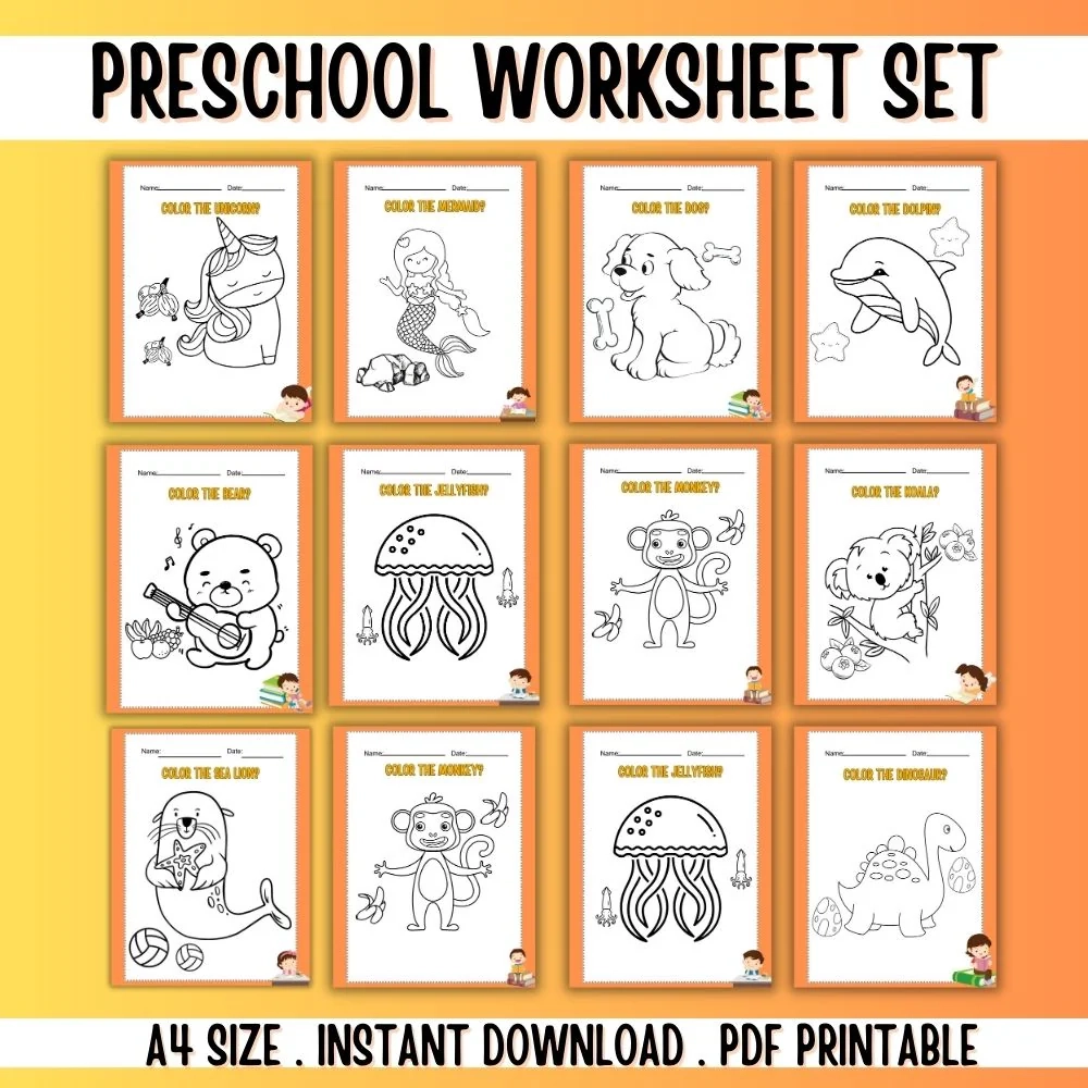 PLR Preschool Worksheets Plr printables store PLR Preschool Worksheets Plr printables store