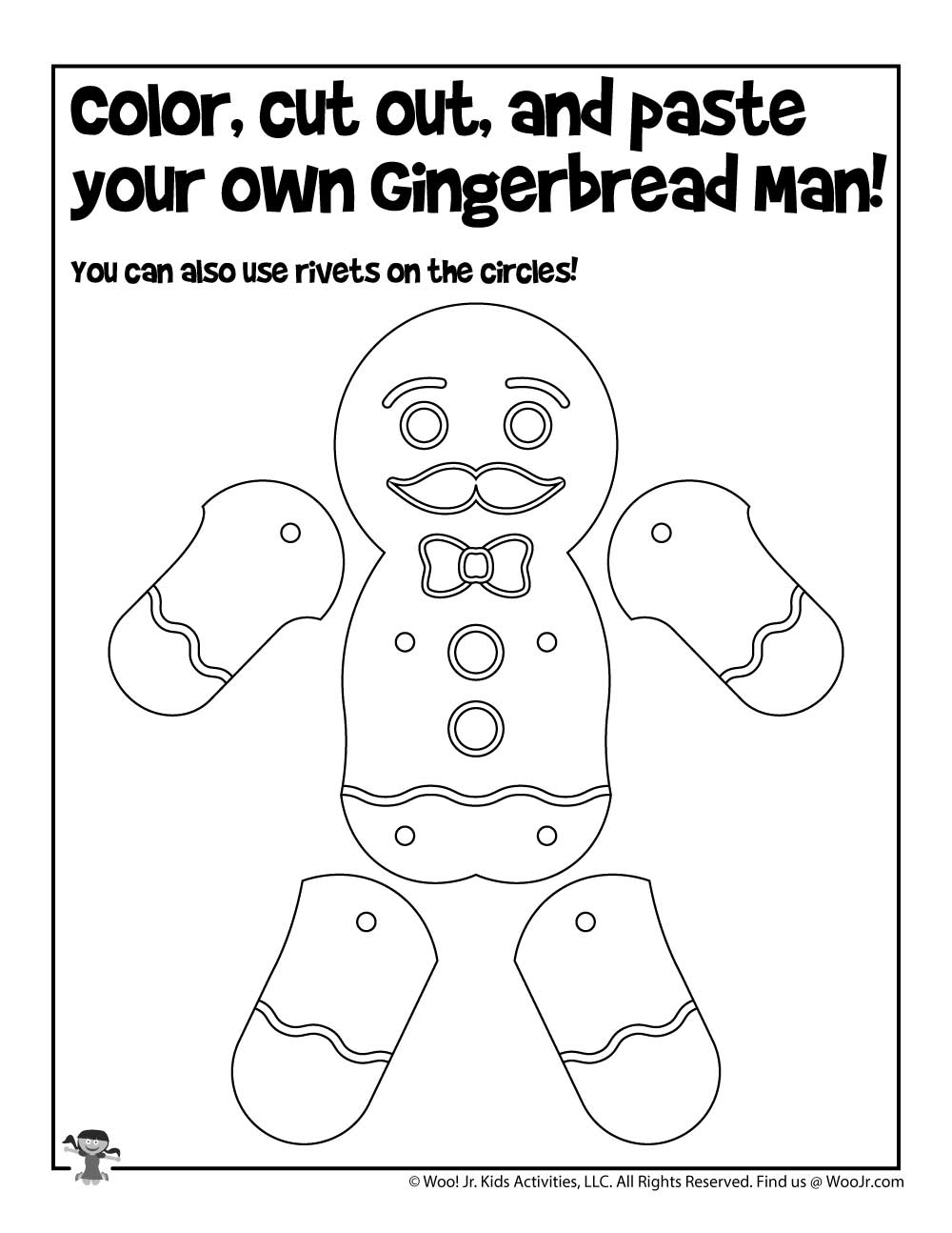 Preschool Christmas Cut Paste Worksheets Woo Jr Kids Activities Children s Publishing