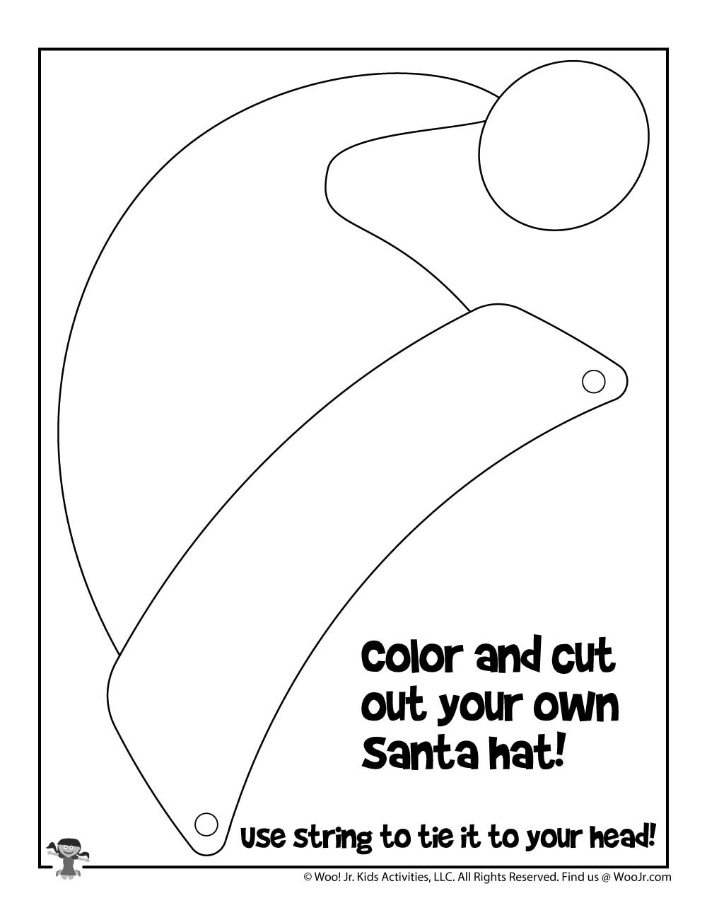 Preschool Christmas Cut Paste Worksheets Woo Jr Kids Activities Children s Publishing