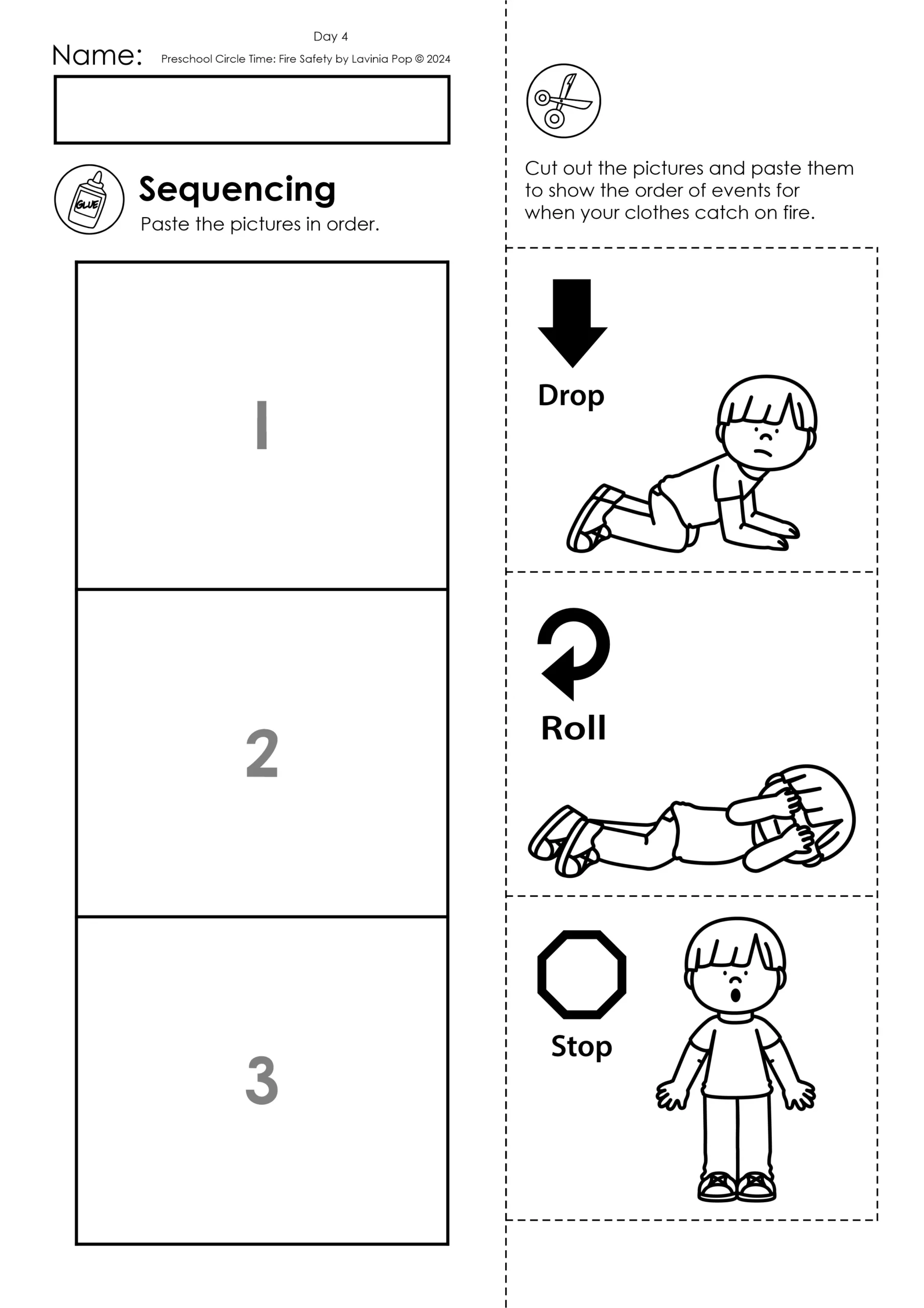 Preschool Circle Time Fire Safety