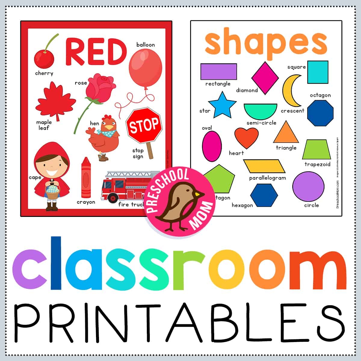Preschool Classroom Printables Preschool Mom Preschool Classroom Printables Preschool Mom