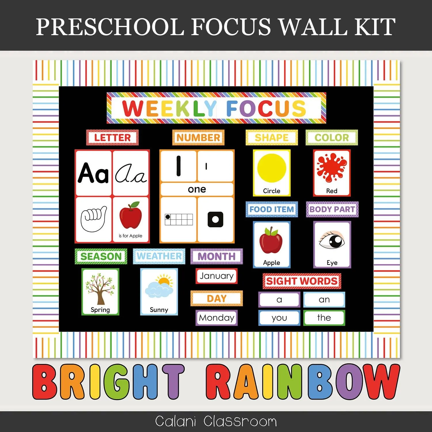 Preschool Focus Wall Template Preschool Learning Wall Classroom Circle Time Board Rainbow Daycare Decor Early Learning Daycare Board Etsy Preschool Focus Wall Template Preschool Learning Wall Classroom Circle Time Board Rainbow Daycare Decor Early Learning Daycare Board Etsy