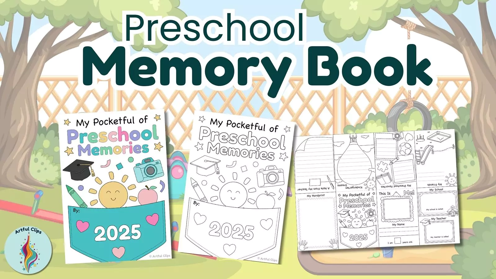 Preschool Memory Book End Of Year Memories Mini Book Craft Preschool Memory Book End Of Year Memories Mini Book Craft