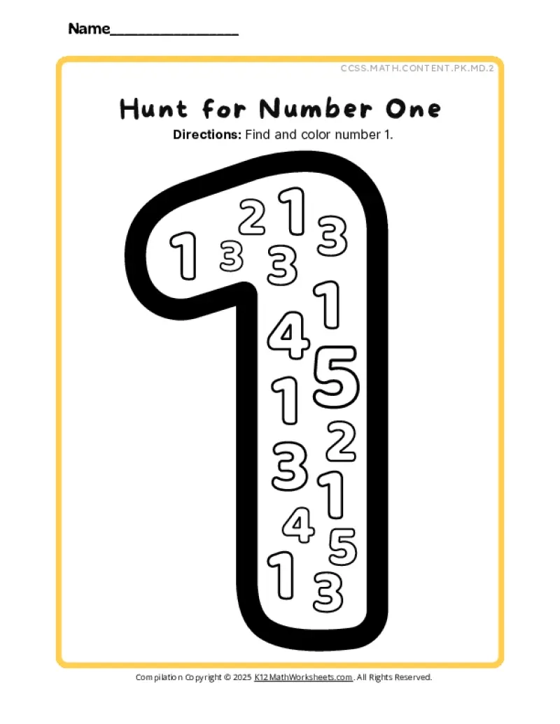 Preschool Number Sense Worksheets K12 Math Worksheets Preschool Number Sense Worksheets K12 Math Worksheets