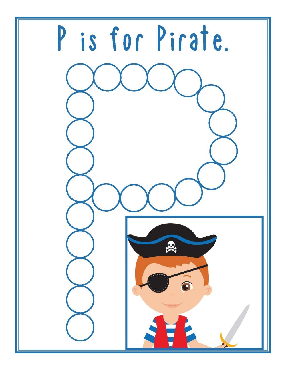 Preschool Pirate Theme Printables Natural Beach Living