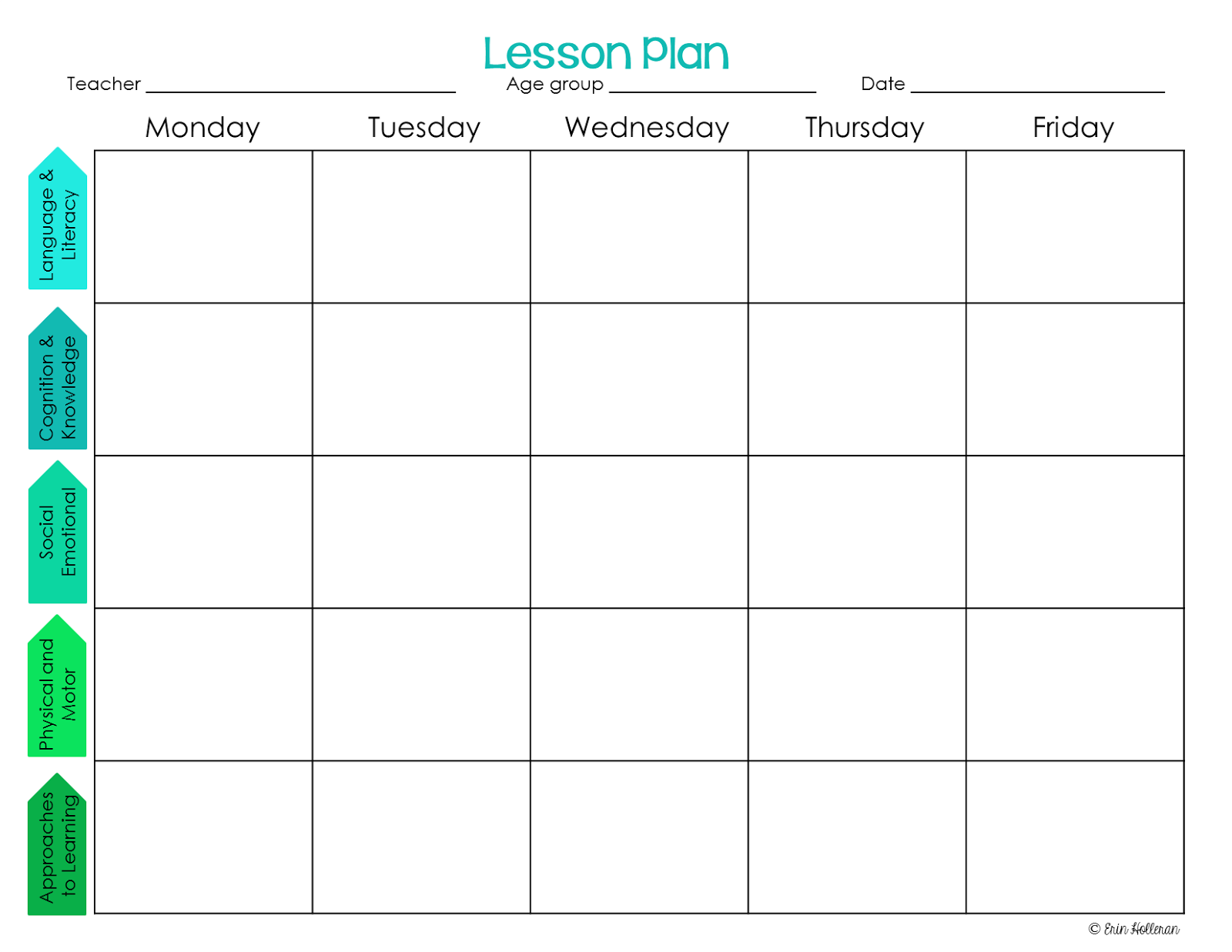 Preschool Ponderings Make Your Lesson Plans Work For You
