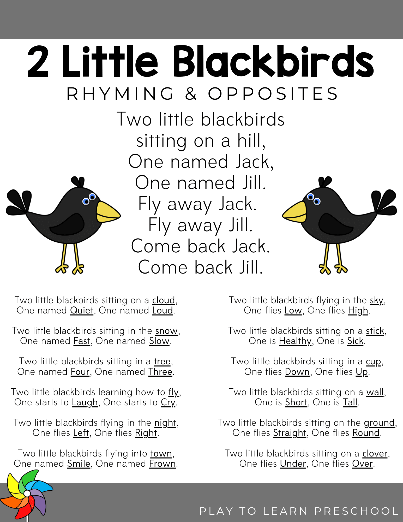 Preschool Song Book 60 Songs Rhymes And Poems For Circle Time Movement Play To Learn Preschool