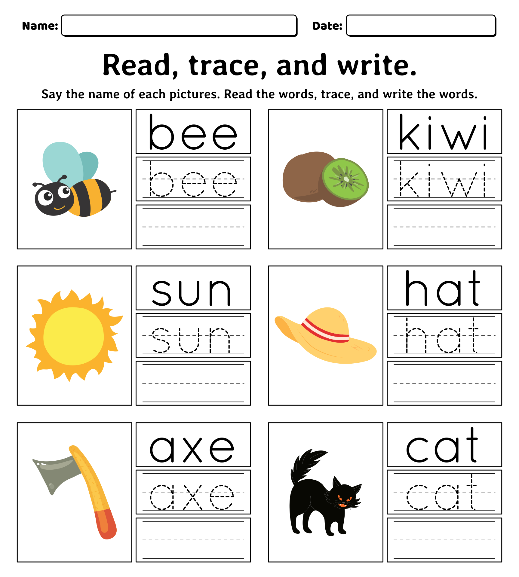 Preschool Tracing Worksheets Word 12 Free PDF Printables Printablee