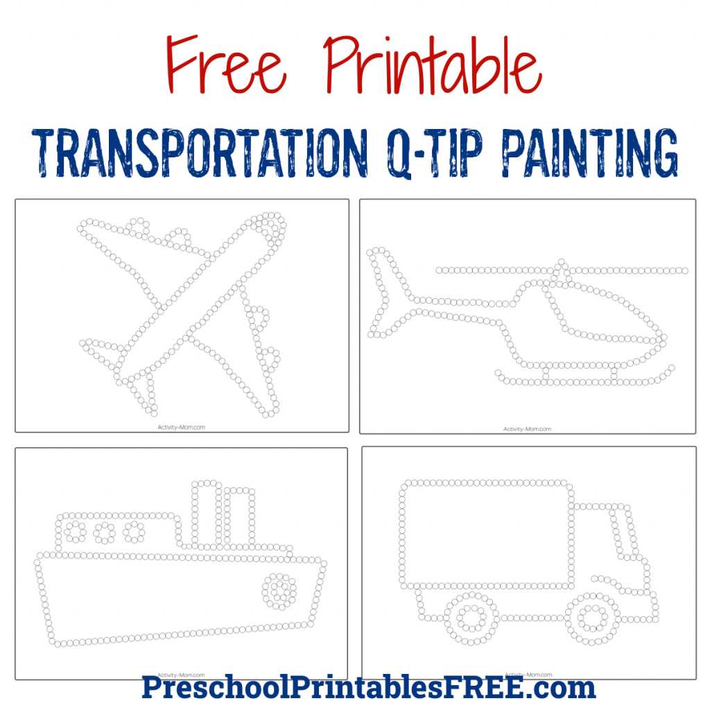 Preschool Transportation Activities Free Preschool Printables Preschool Transportation Activities Free Preschool Printables