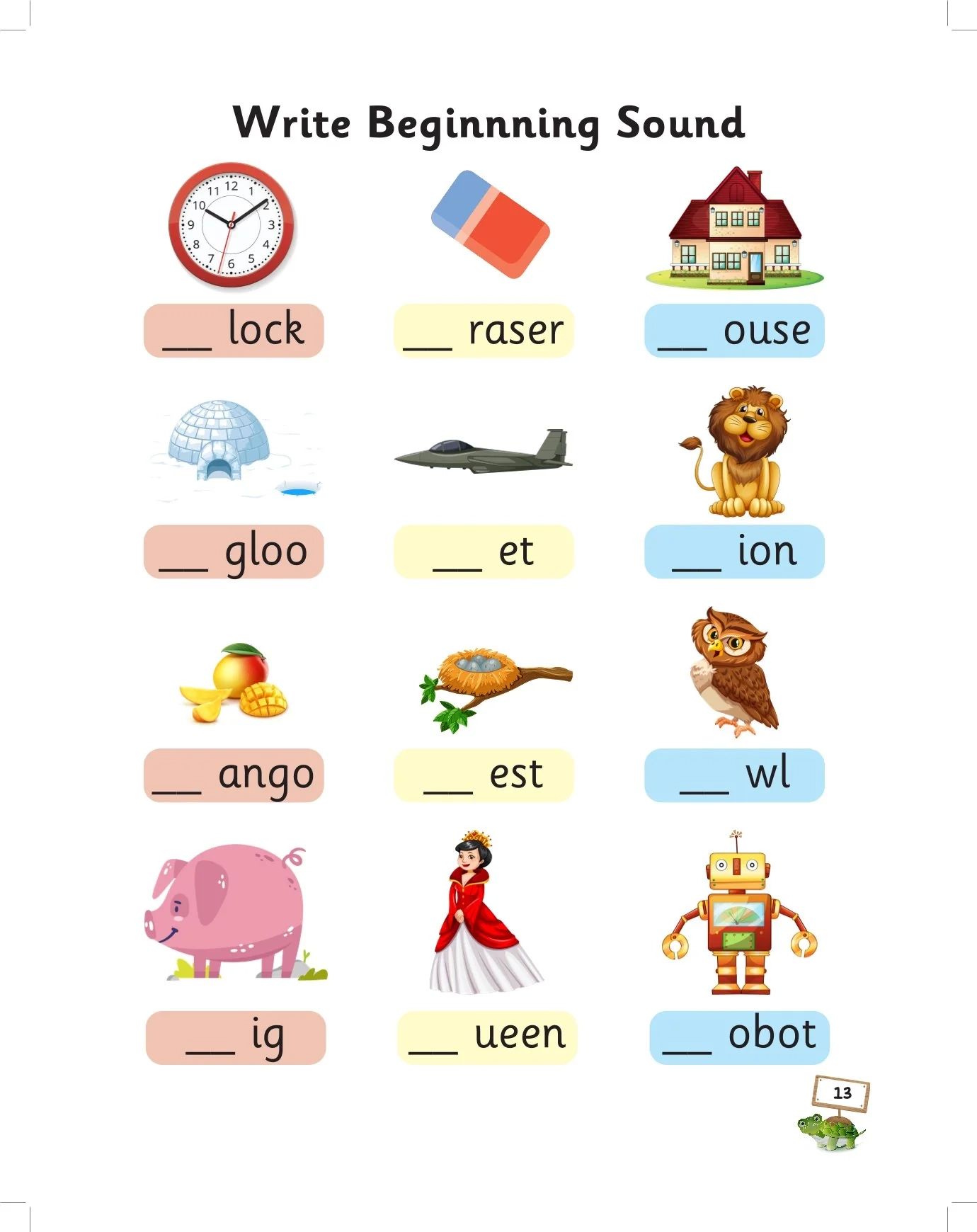 Preschool Worksheets For Nursery LKG UKG Kids Buy Part A Get Part