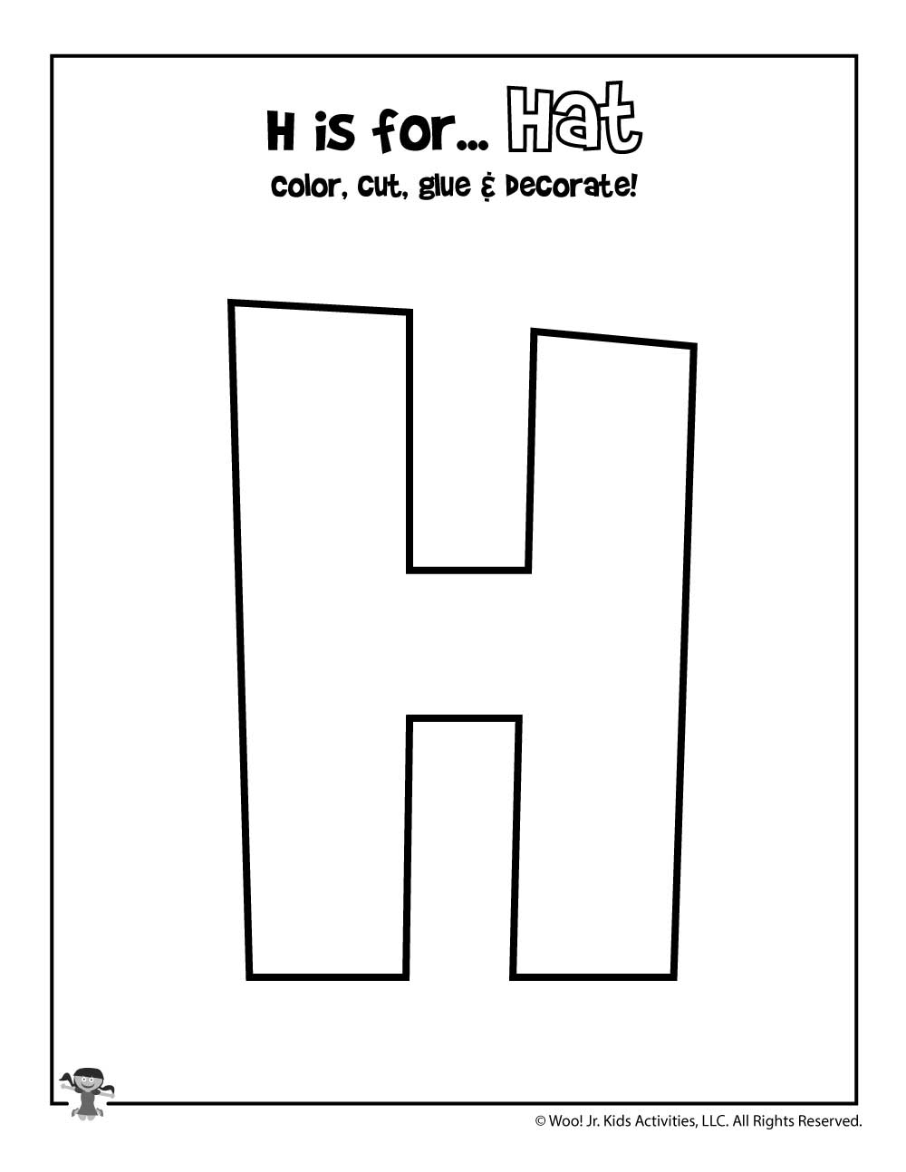 Printable Alphabet Crafts Letters A To Z Woo Jr Kids Activities Children s Publishing