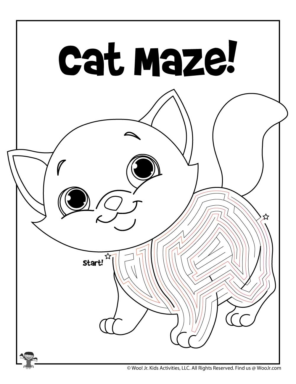 Printable Animal Mazes For Kids Woo Jr Kids Activities Children s Publishing Printable Animal Mazes For Kids Woo Jr Kids Activities Children s Publishing