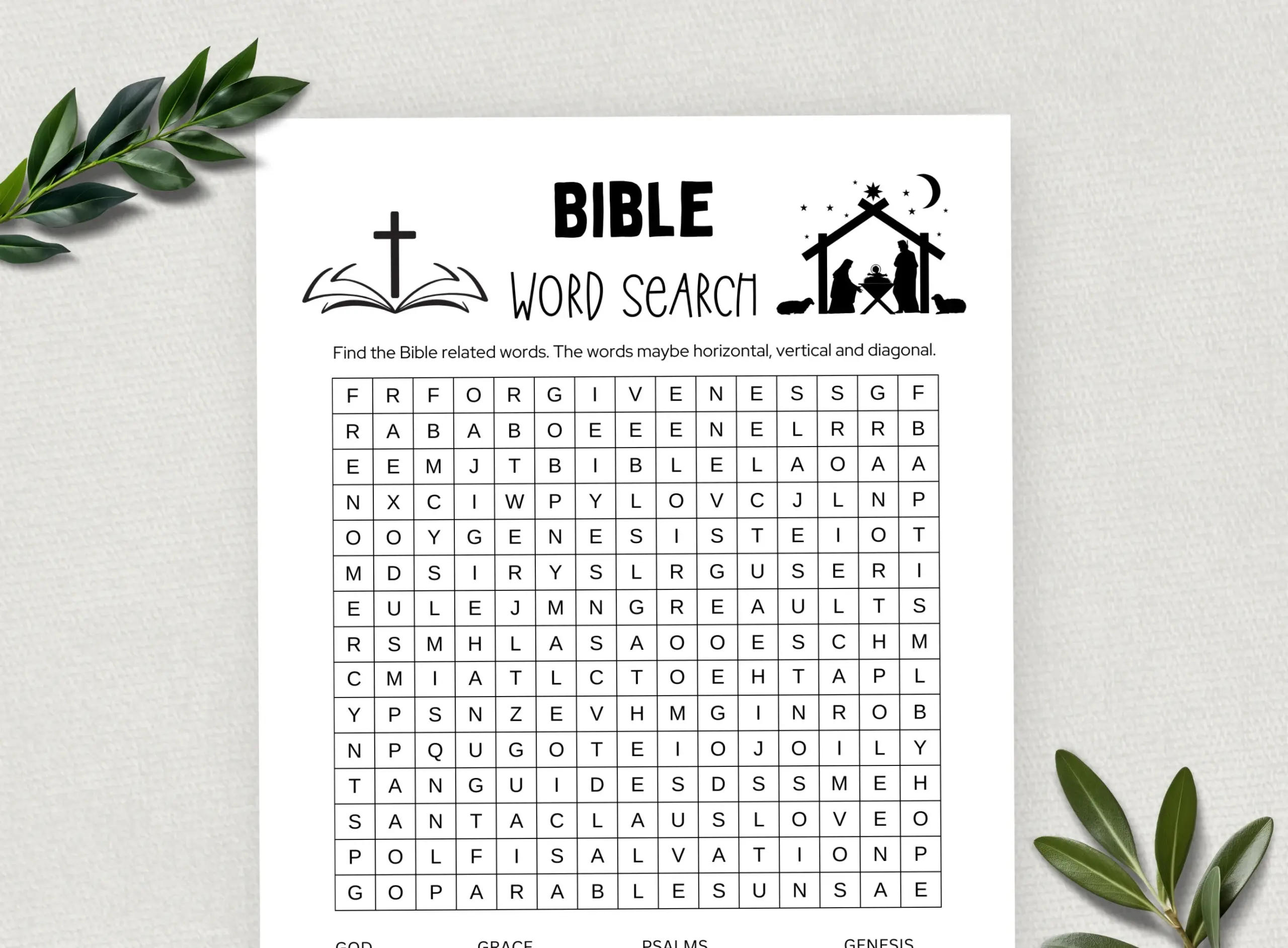 Printable Bible Word Search Word Search Game Fun Christian Youth Group Game Sunday School Church Study Activity For Kids And Adults Etsy Printable Bible Word Search Word Search Game Fun Christian Youth Group Game Sunday School Church Study Activity For Kids And Adults Etsy