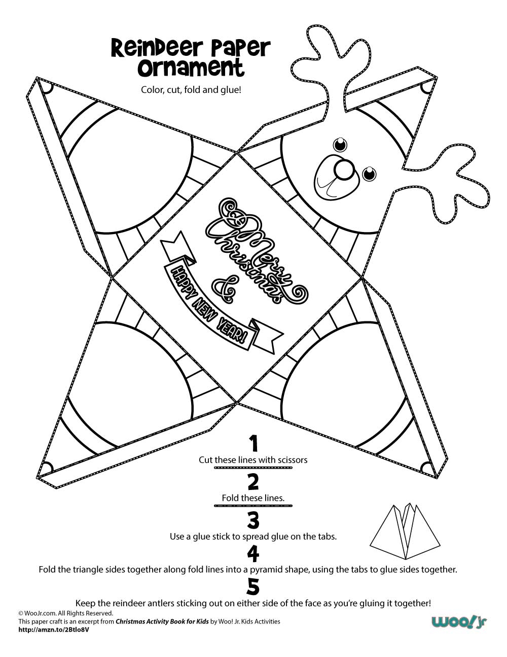 Printable Christmas Ornaments Woo Jr Kids Activities Children s Publishing