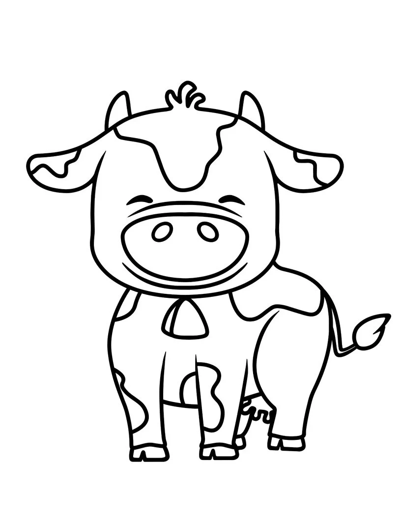Printable Coloring Pages Print At Home For Kids Farm Animals Home Sch SCC Digital Designs
