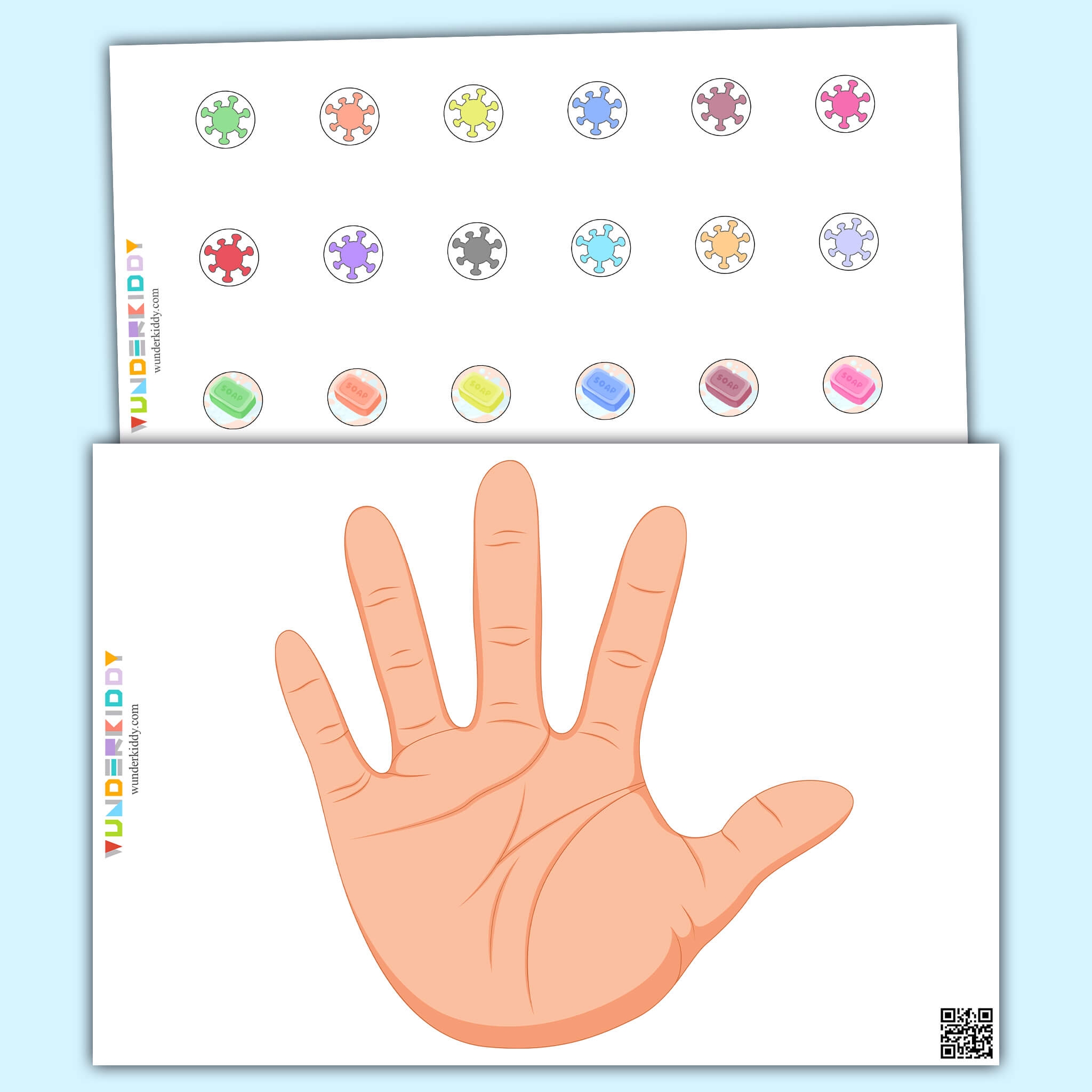 Printable Hand Washing Activity For Toddlers And Preschoolers