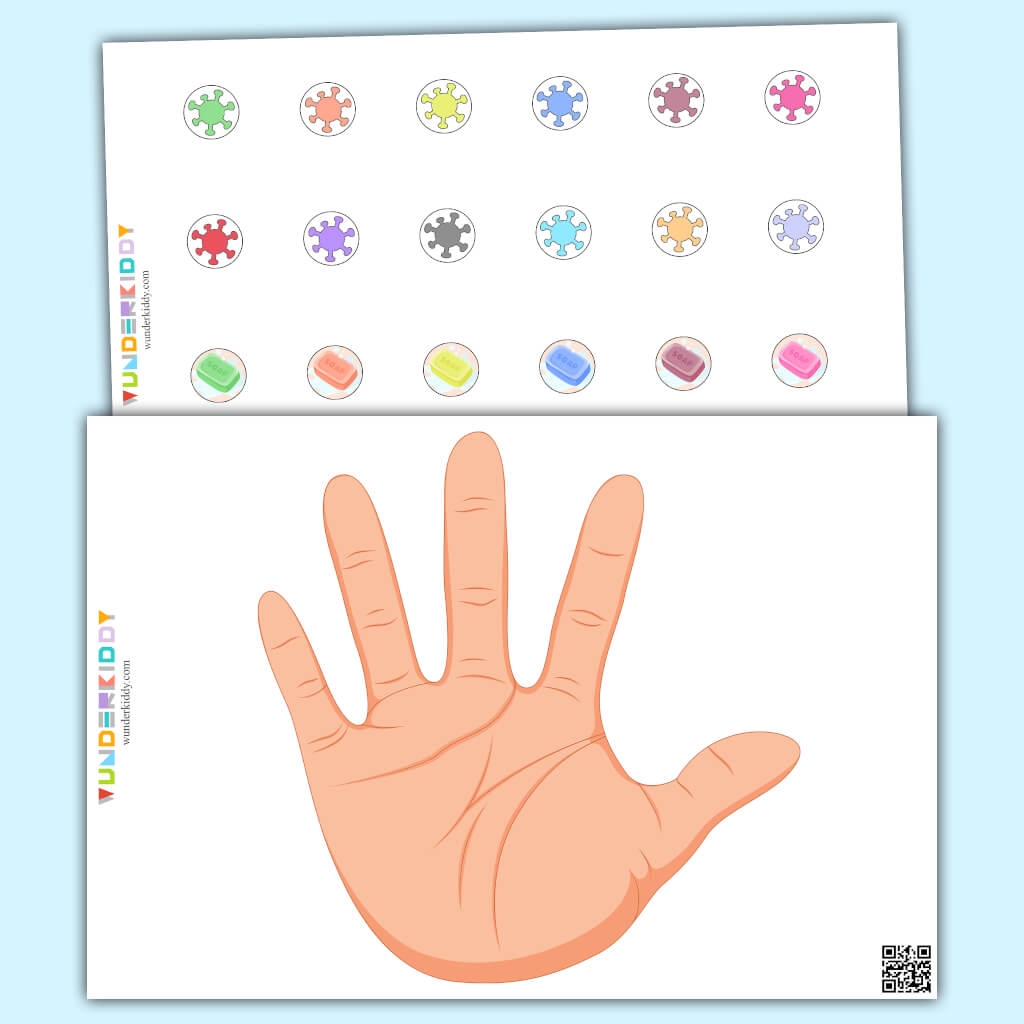 Printable Hand Washing Activity For Toddlers And Preschoolers