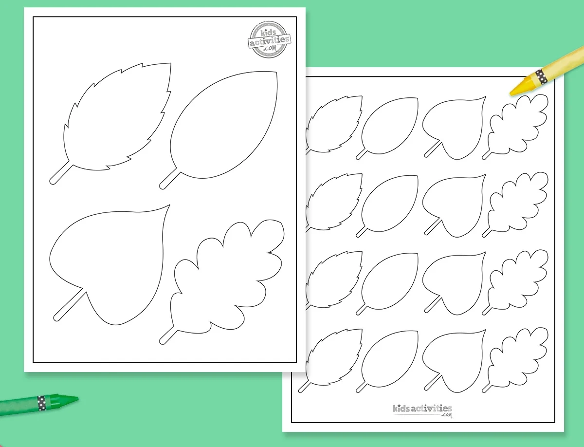 Printable Leaf Template For Summer Autumn Crafts Kids Activities Blog Printable Leaf Template For Summer Autumn Crafts Kids Activities Blog