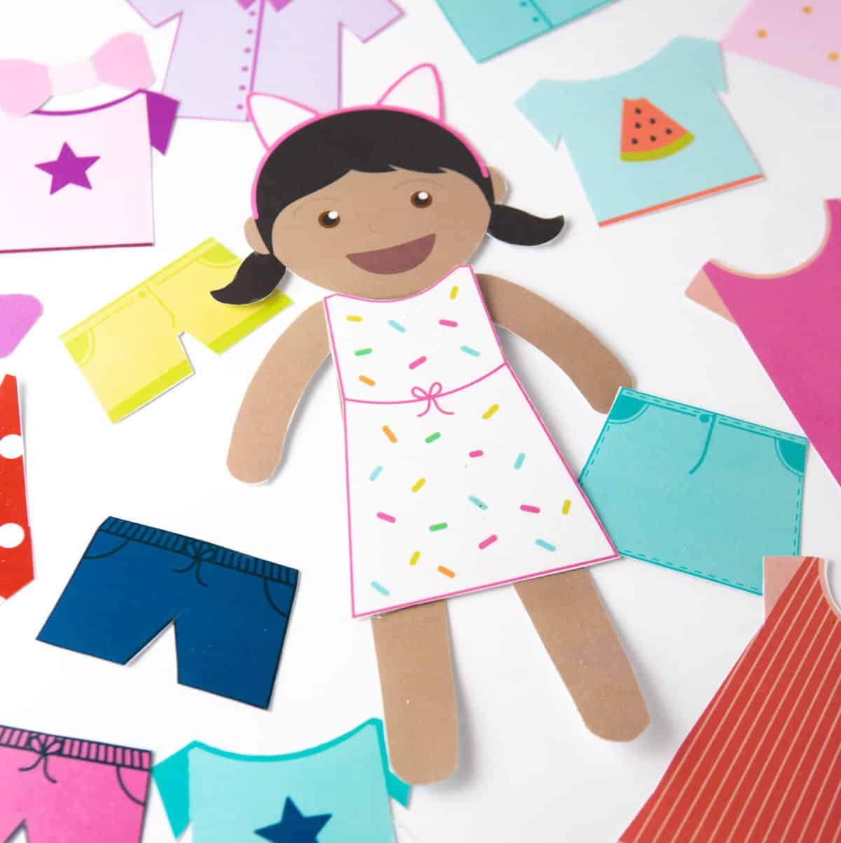 Printable Paper Dolls Clothes And Accessories Design Eat Repeat