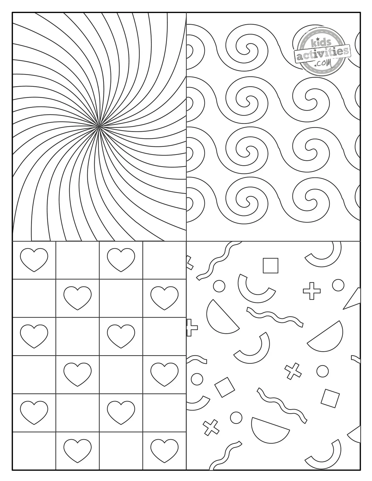 Printable Patterns To Draw In Your Sketchbook Kids Activities Blog Printable Patterns To Draw In Your Sketchbook Kids Activities Blog