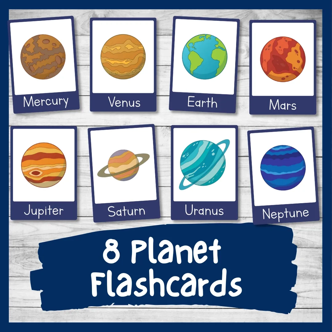 Printable Planet Flashcards Learn About Our Solar System Nurtured Neurons Printable Planet Flashcards Learn About Our Solar System Nurtured Neurons