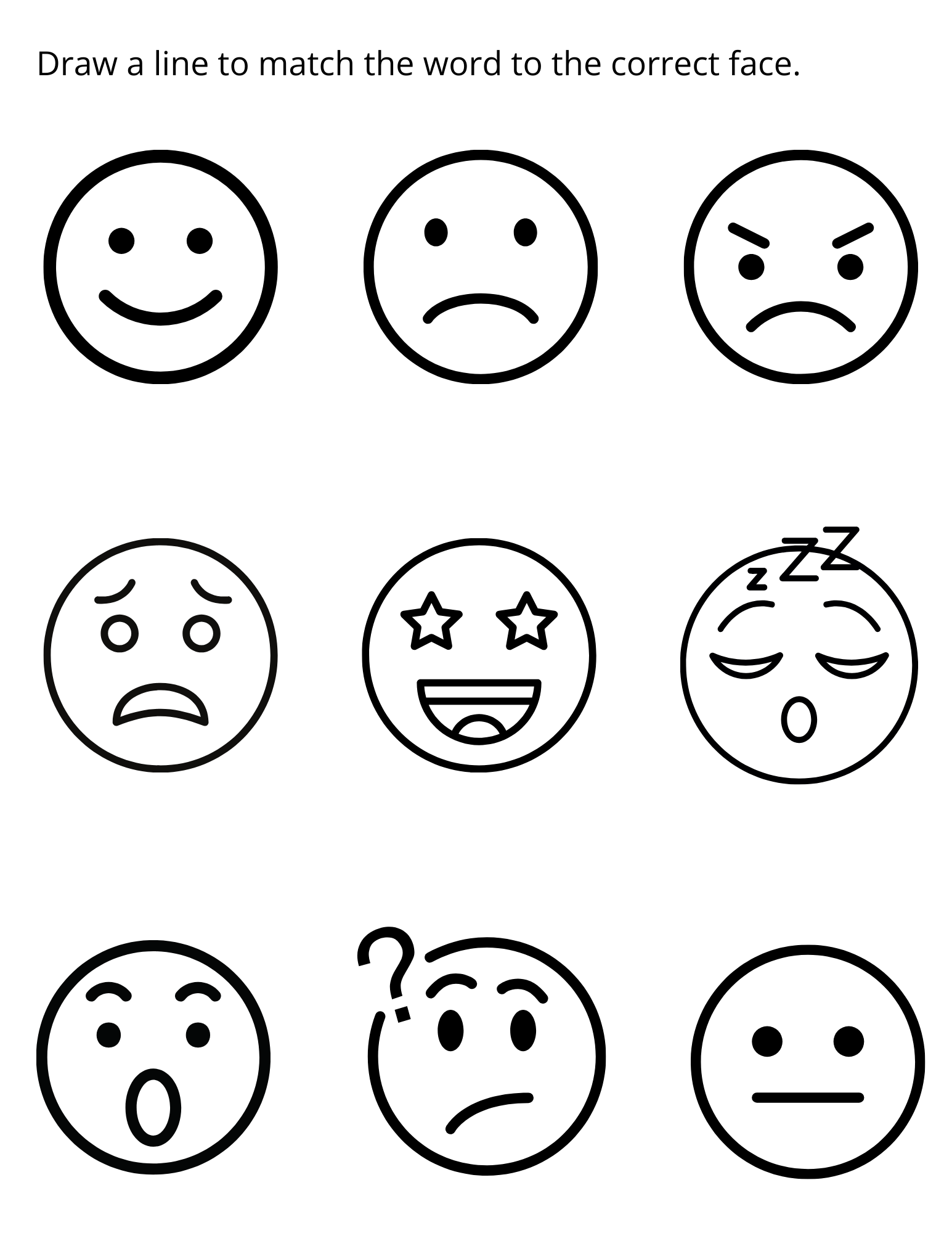 Printable Preschool Feelings And Emotions Worksheets For Preschoolers Made By Teachers