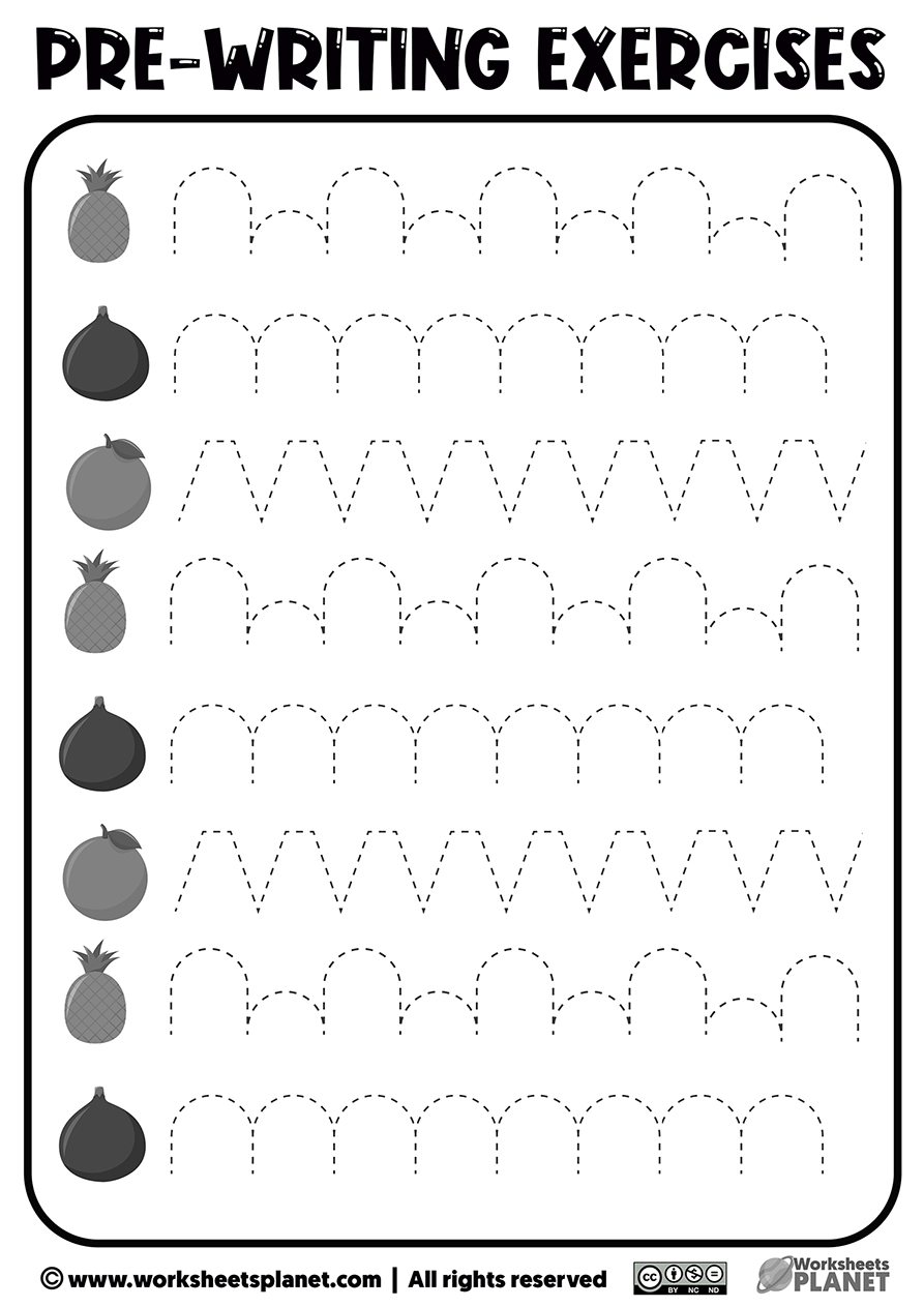 Printable Prewriting Activities For Preschoolers Worksheets Library Printable Prewriting Activities For Preschoolers Worksheets Library