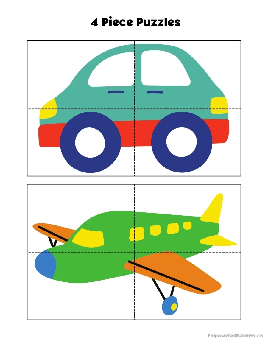 Printable Puzzles For Toddlers And Preschoolers PDF Empowered Parents