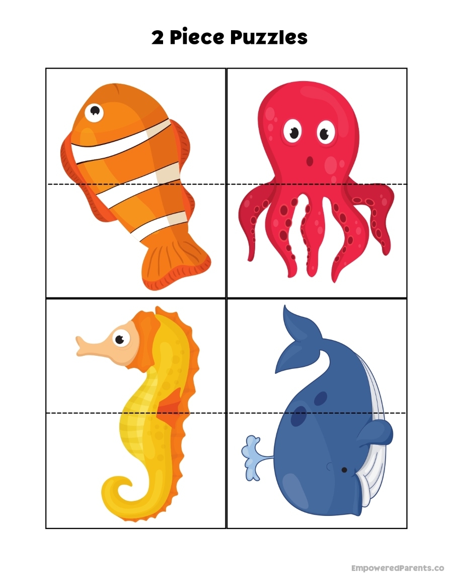 Printable Puzzles For Toddlers And Preschoolers PDF Empowered Parents
