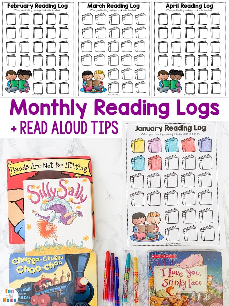 Printable Reading Log Template Fun With Mama Printable Reading Log Template Fun With Mama