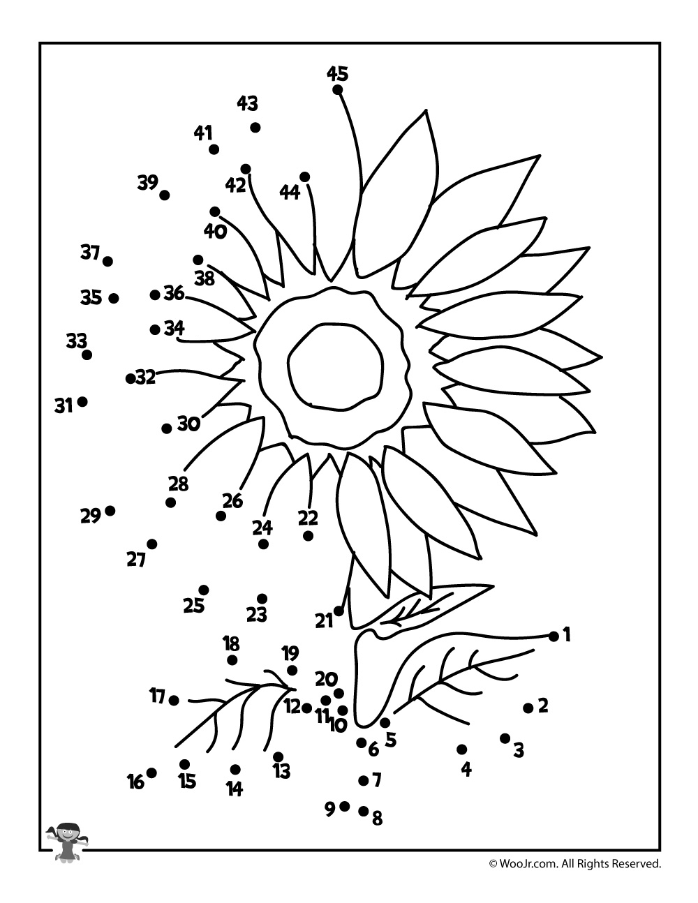Printable Summer Dot To Dot Pages Woo Jr Kids Activities Children s Publishing