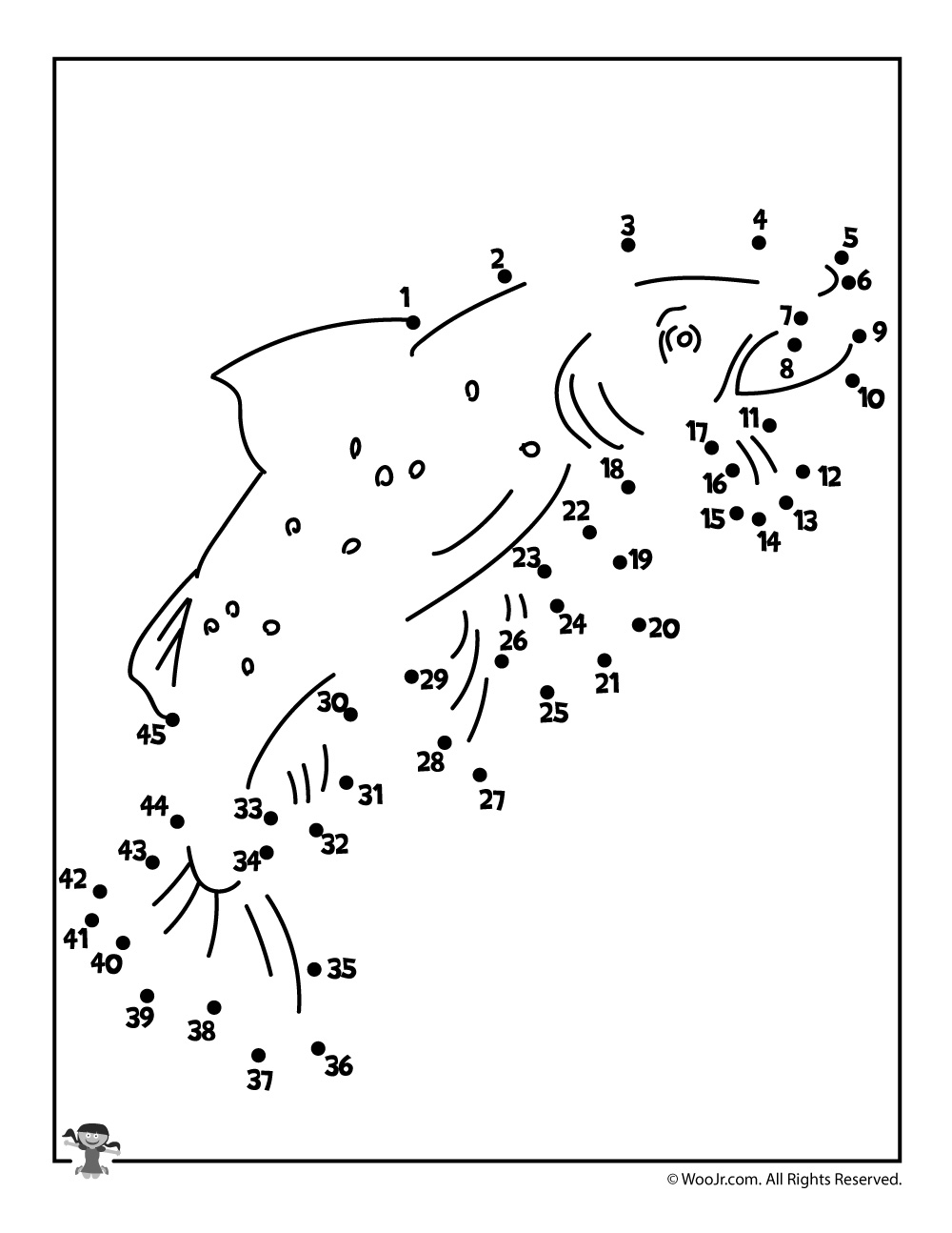 Printable Summer Dot To Dot Pages Woo Jr Kids Activities Children s Publishing