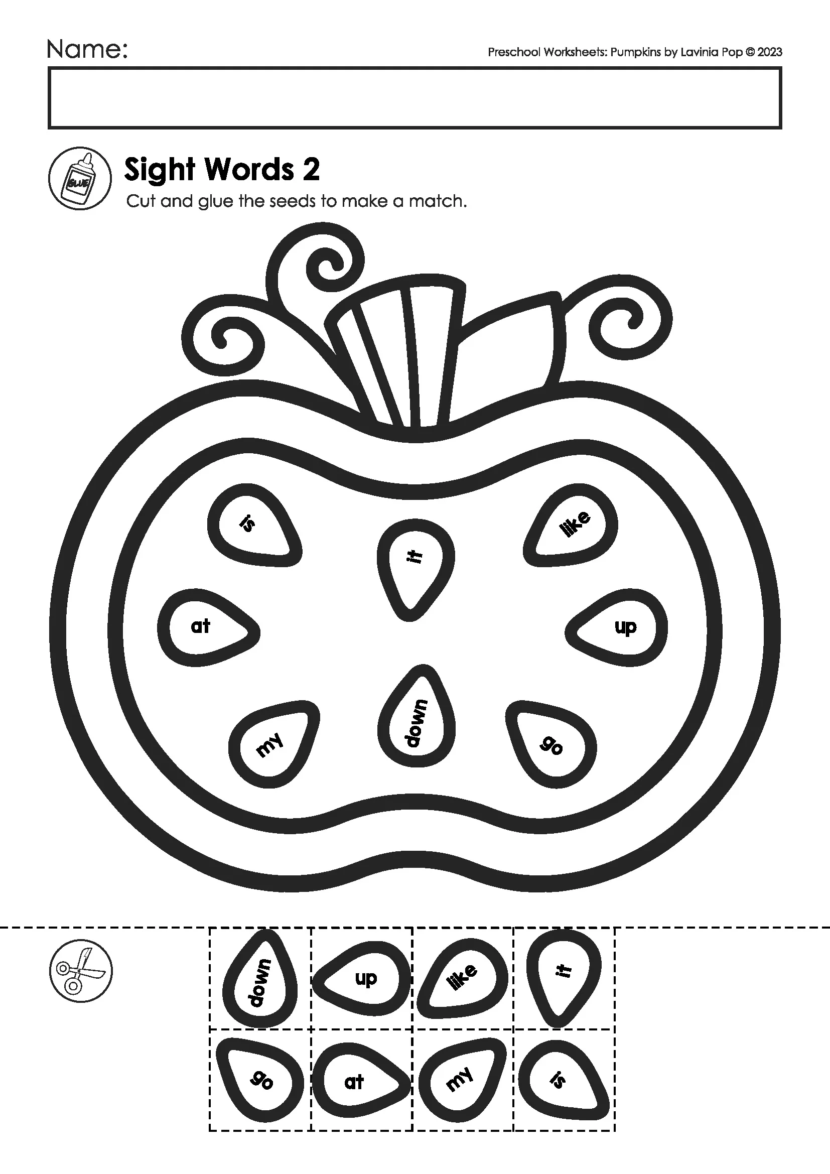 Pumpkins Preschool Worksheets And Activities No Prep Pumpkins Preschool Worksheets And Activities No Prep
