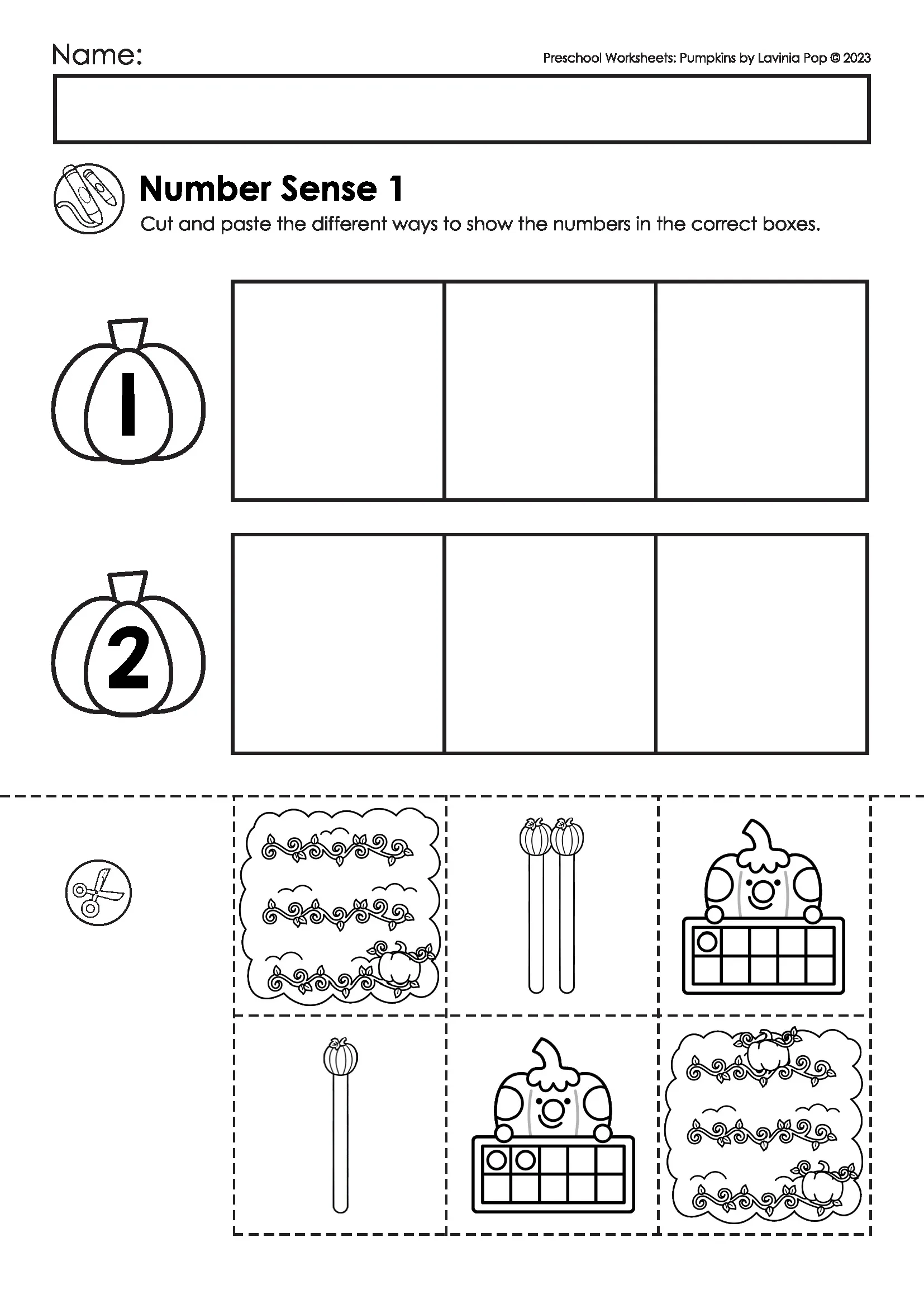 Pumpkins Preschool Worksheets And Activities No Prep