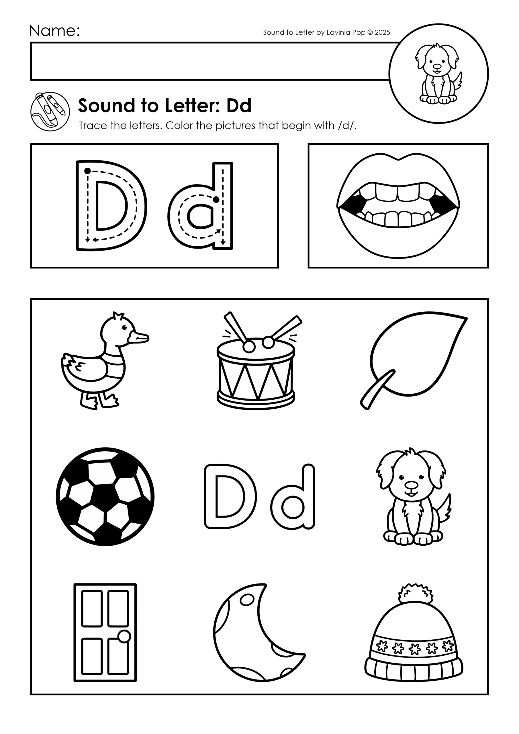 Science Of Reading Alphabet Worksheets A Z Phonics Practice