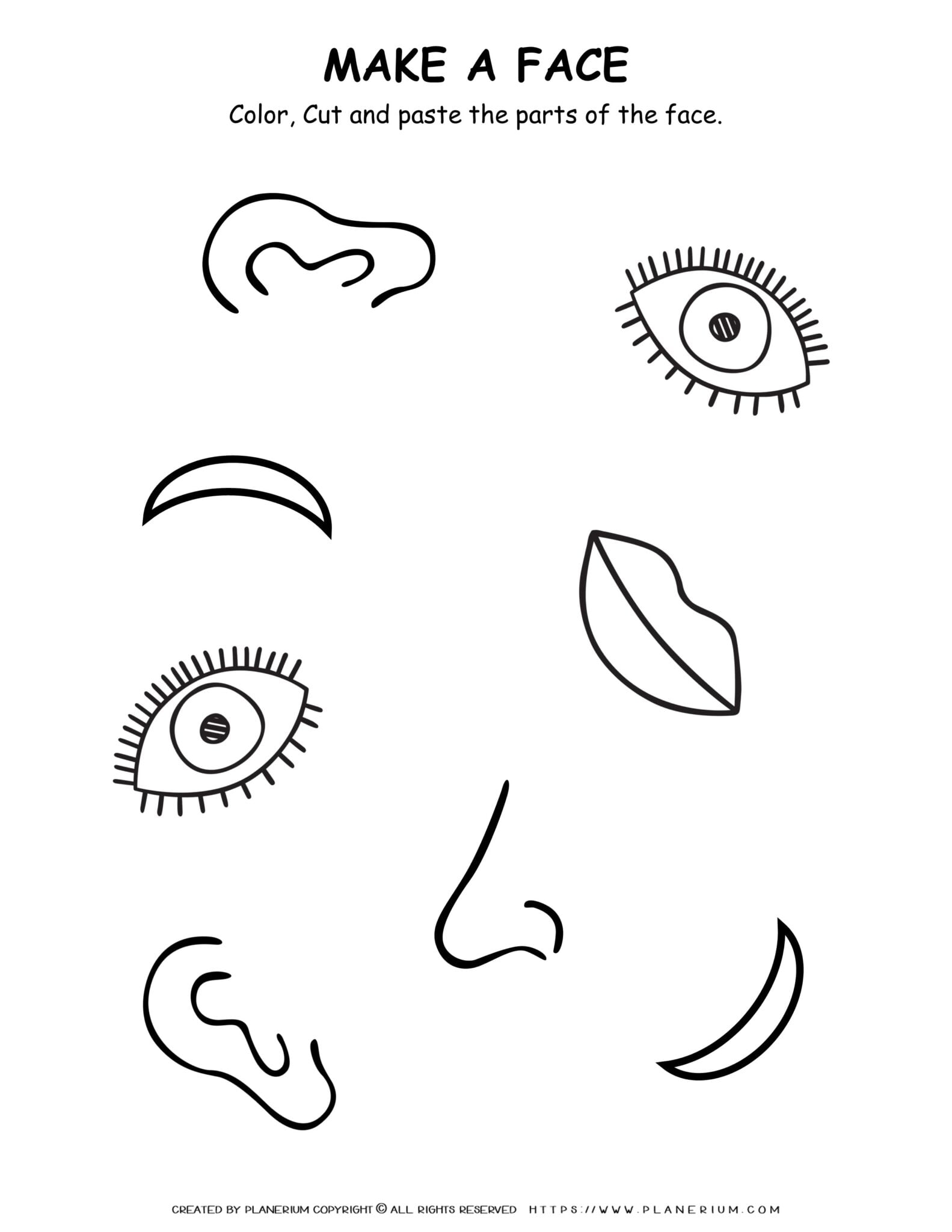 Science Worksheet Face Parts Planerium Worksheets Library Science Worksheet Face Parts Planerium Worksheets Library