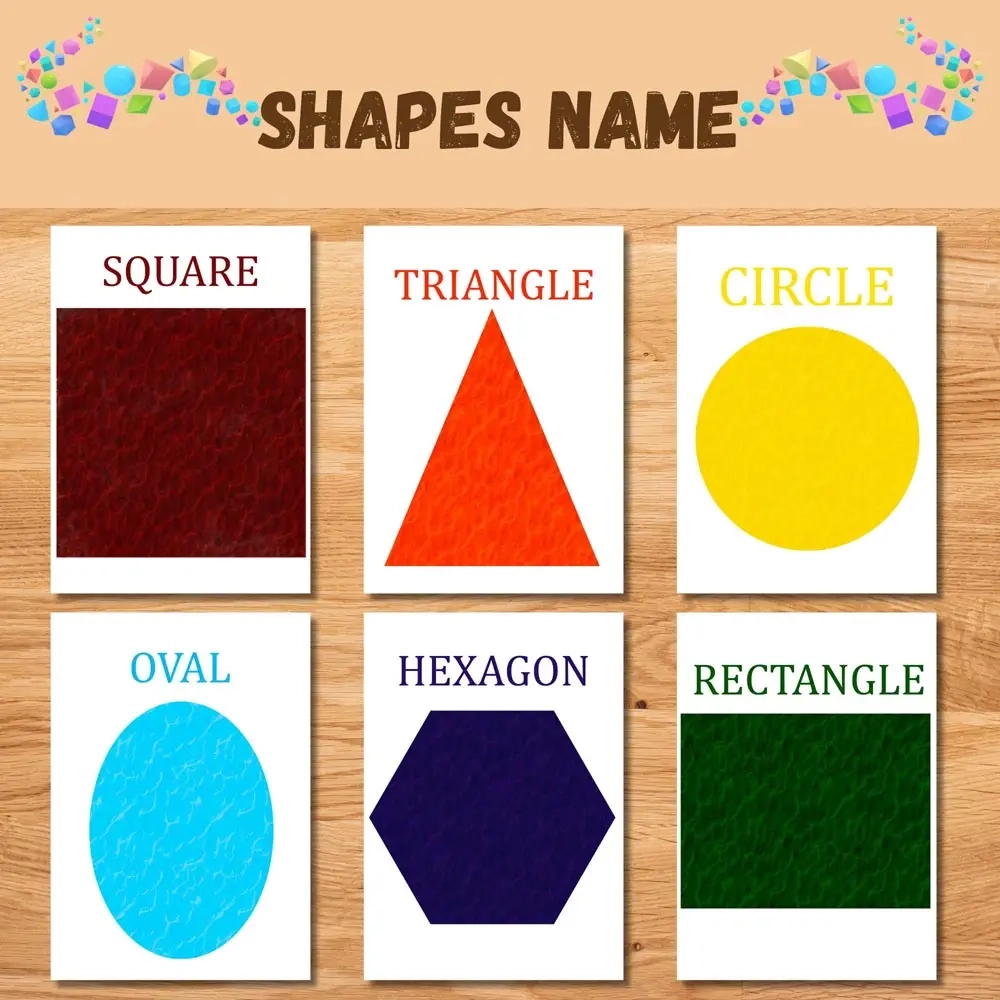 Shape Flashcards For Kids Printable Learning For Preschool Shape Flashcards For Kids Printable Learning For Preschool