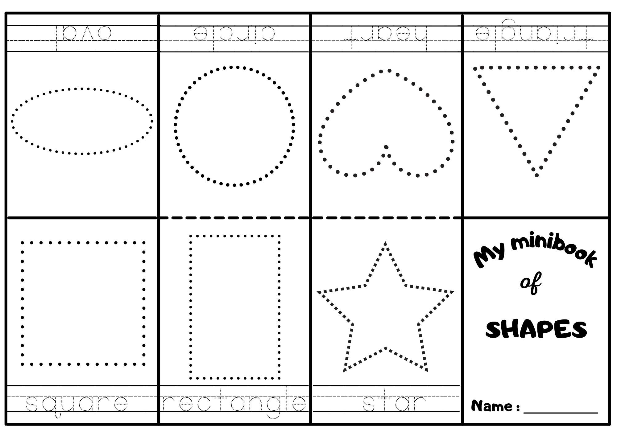 Shapes Mini Coloring Book Free PDF Download Ezpzlearn Shapes Mini Coloring Book Free PDF Download Ezpzlearn