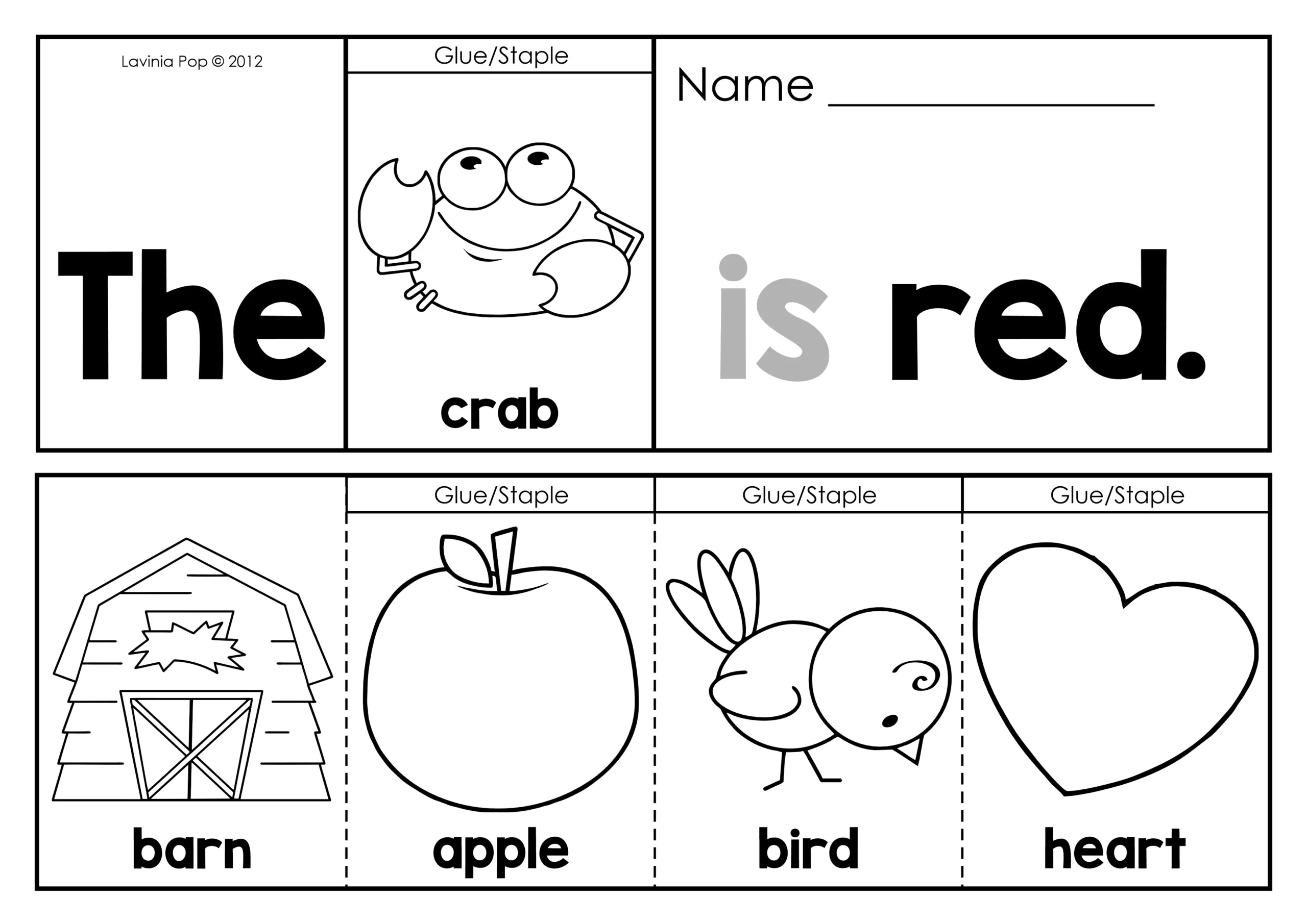 Sight Word Fluency Flip Books 40 Pre Primer Sight Word Booklets
