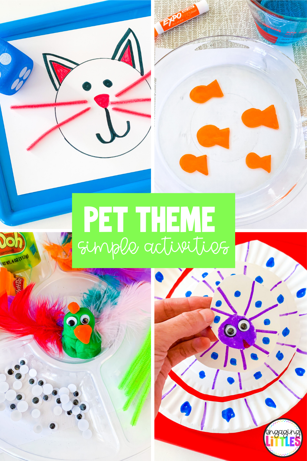 SIMPLE PET THEMED ACTIVITIES FOR PRESCHOOL AND PRE K Engaging Littles