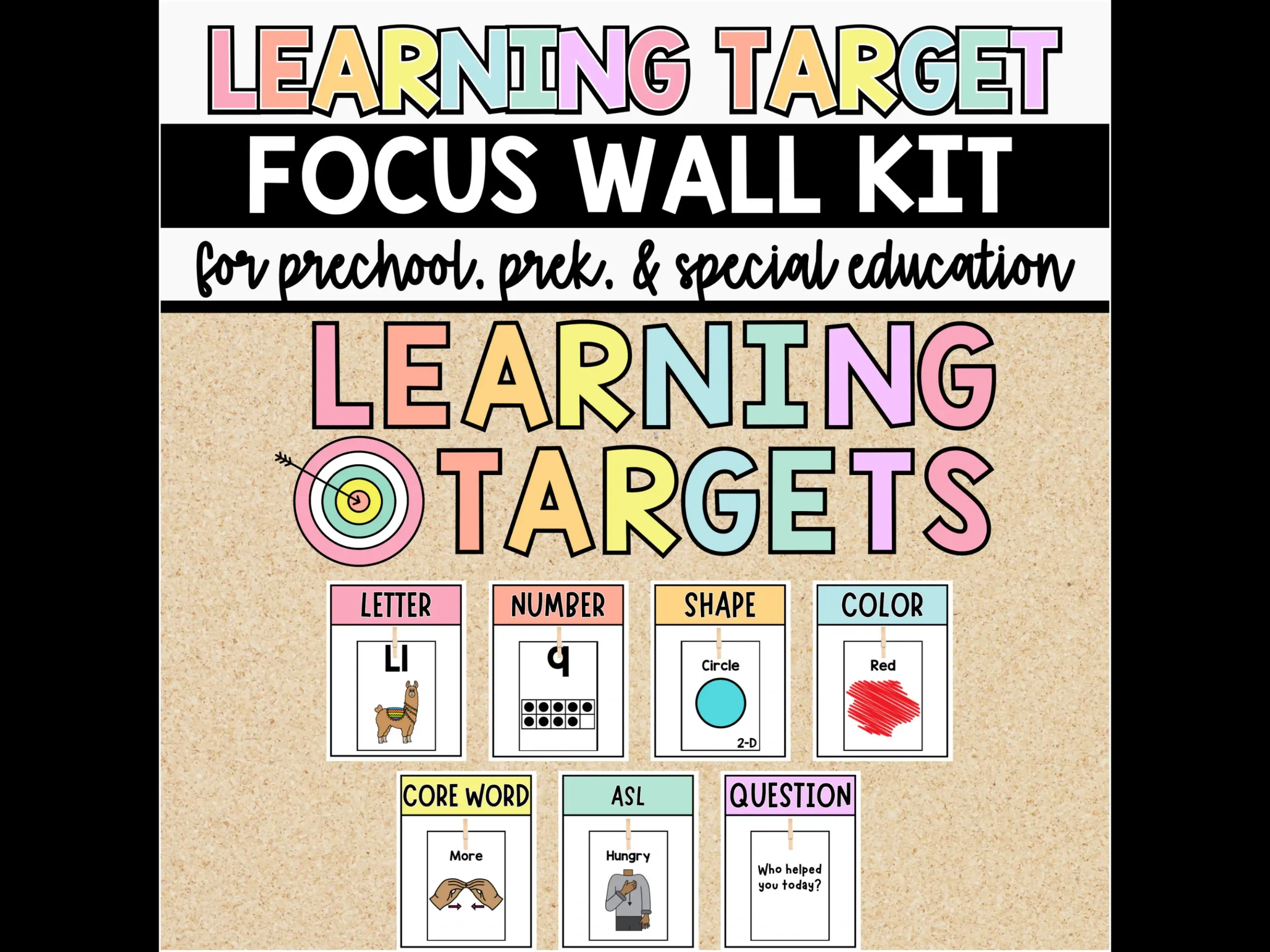 Special Education Learning Target Focus Wall Prek Focus Wall Kit Student Reference Posters Editable Learning Target Display Etsy Special Education Learning Target Focus Wall Prek Focus Wall Kit Student Reference Posters Editable Learning Target Display Etsy