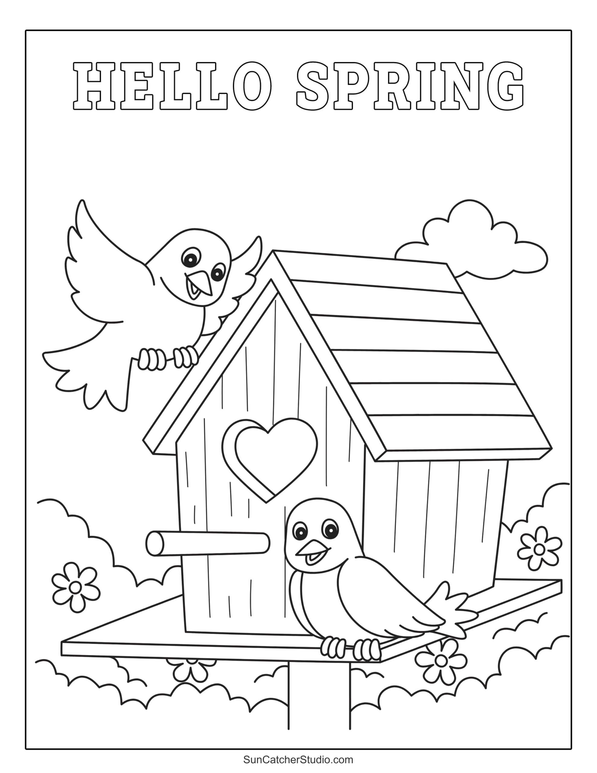 Spring Coloring Pages And Coloring Sheets Free Printables Lettering SVG Files Tools Apps Spring Coloring Pages And Coloring Sheets Free Printables Lettering SVG Files Tools Apps